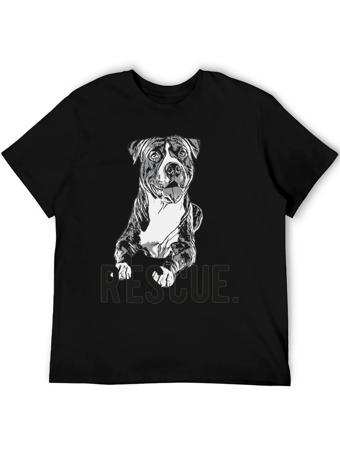 Rescue Dog Graphic T-Shirt - Unisex