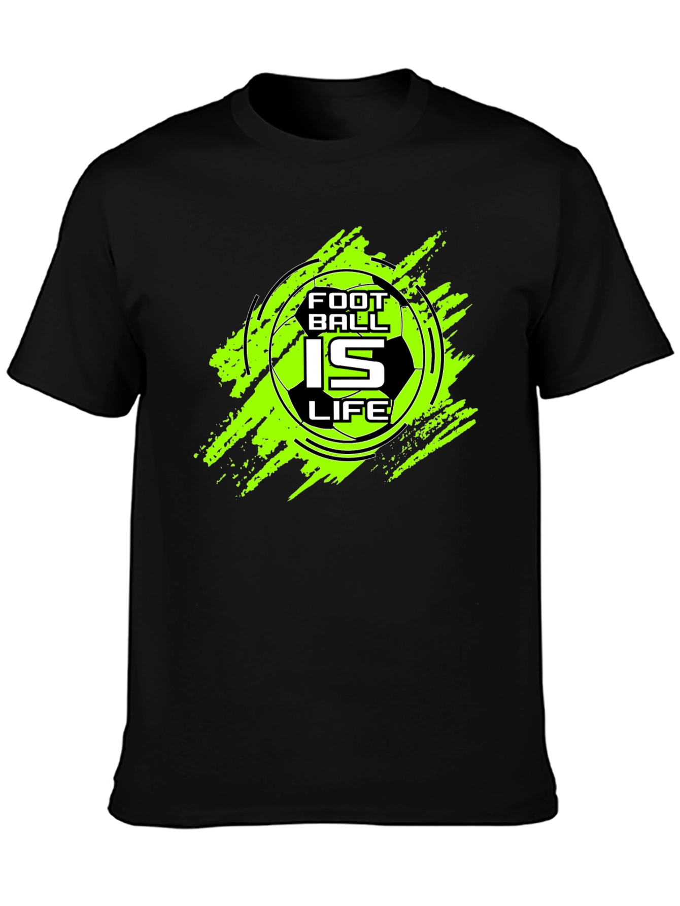 Football is Life Graphic Tee