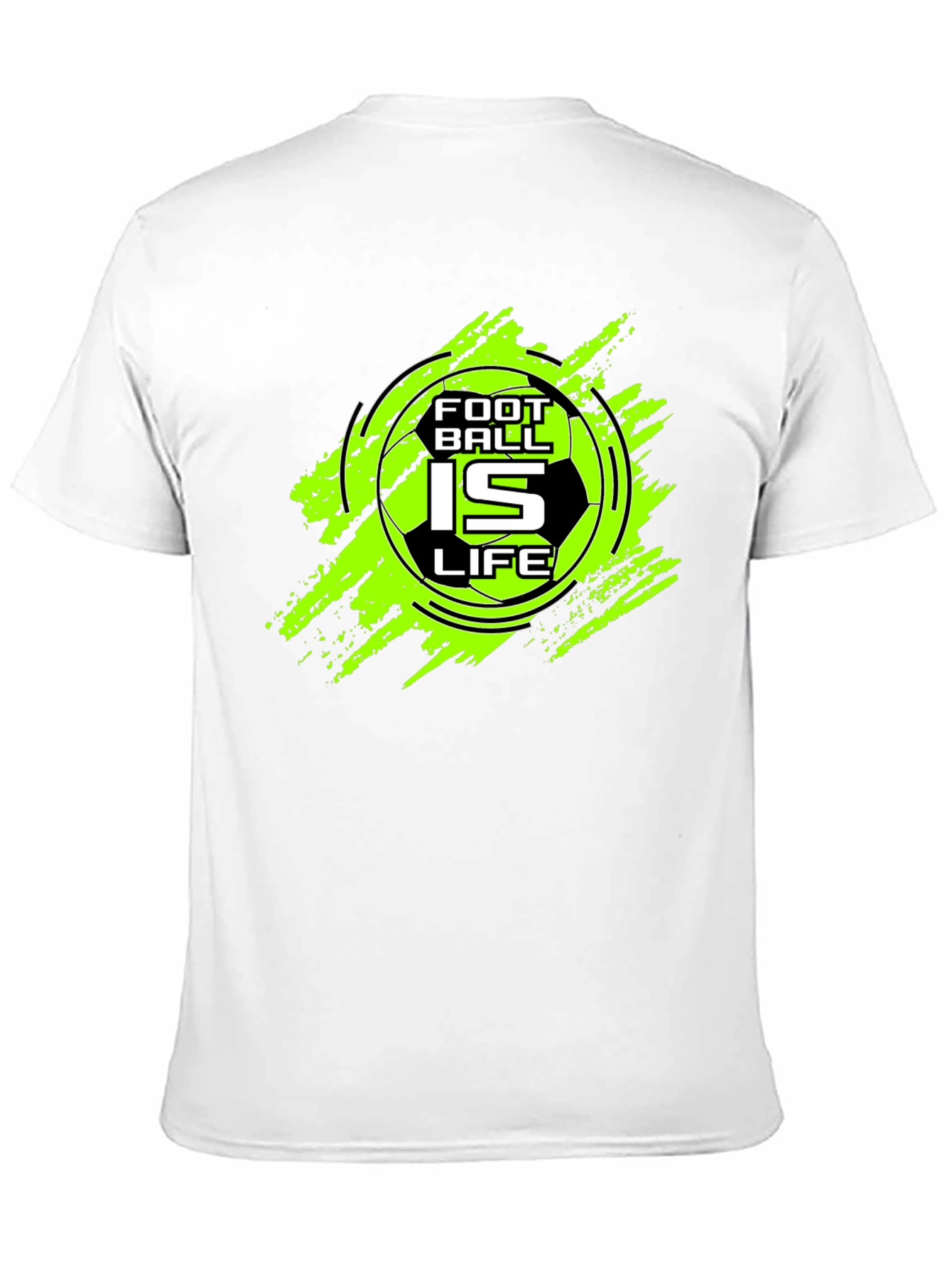 Football is Life Graphic Tee