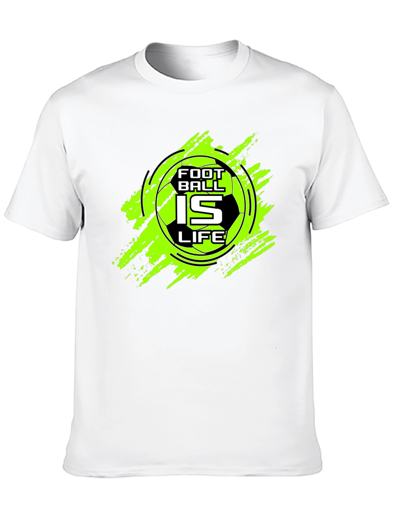 Football is Life Graphic Tee
