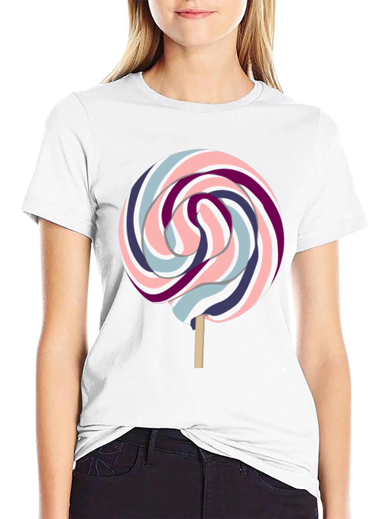 Lollipop Graphic T-Shirt - Unisex Cotton Tee