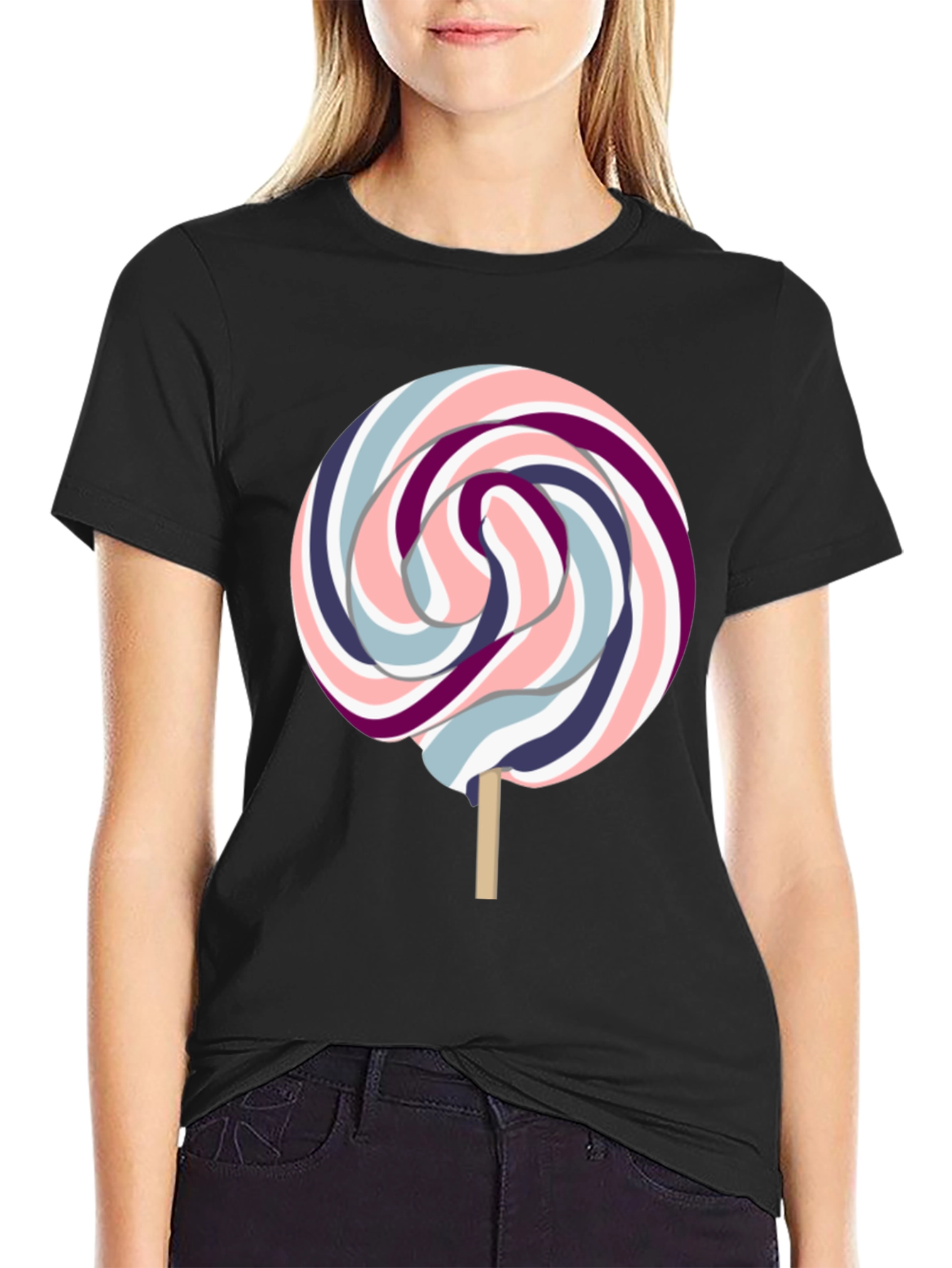 Lollipop Graphic T-Shirt - Unisex Cotton Tee