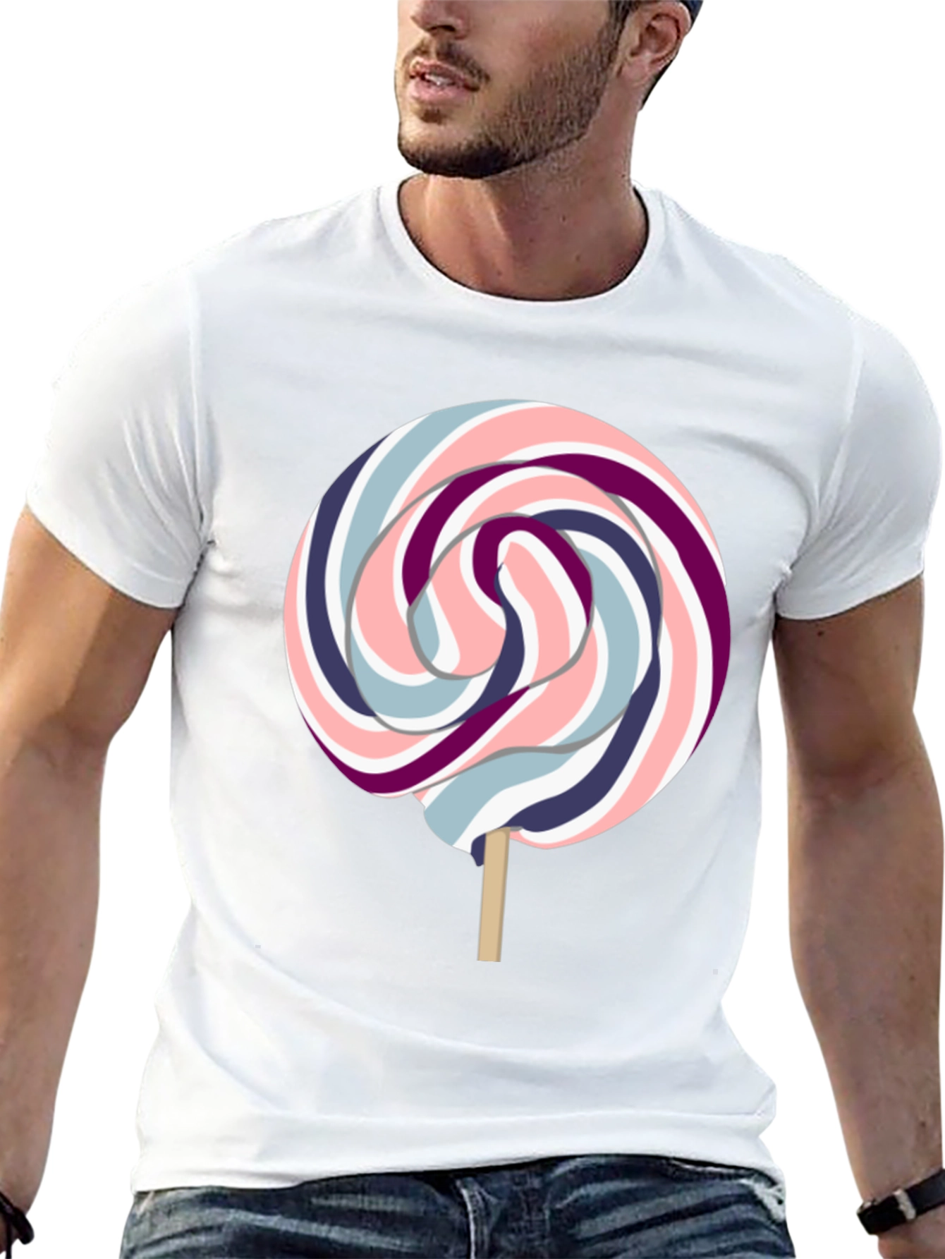 Lollipop Graphic T-Shirt - Unisex Cotton Tee
