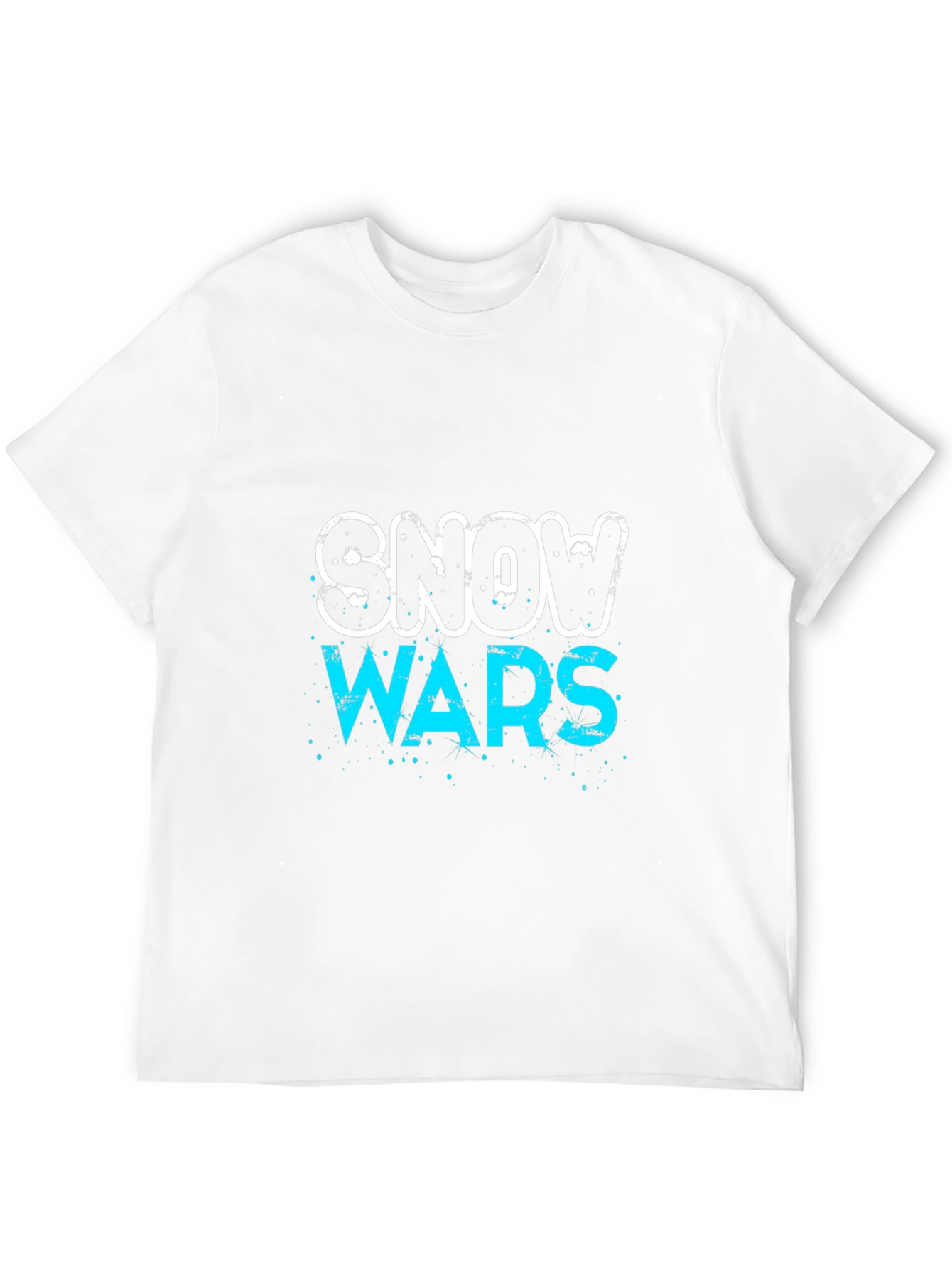 Snow Wars T-Shirt - Black Cotton Tee