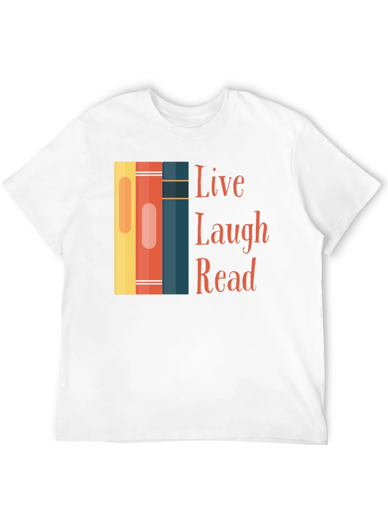 Live Laugh Read Graphic Tee