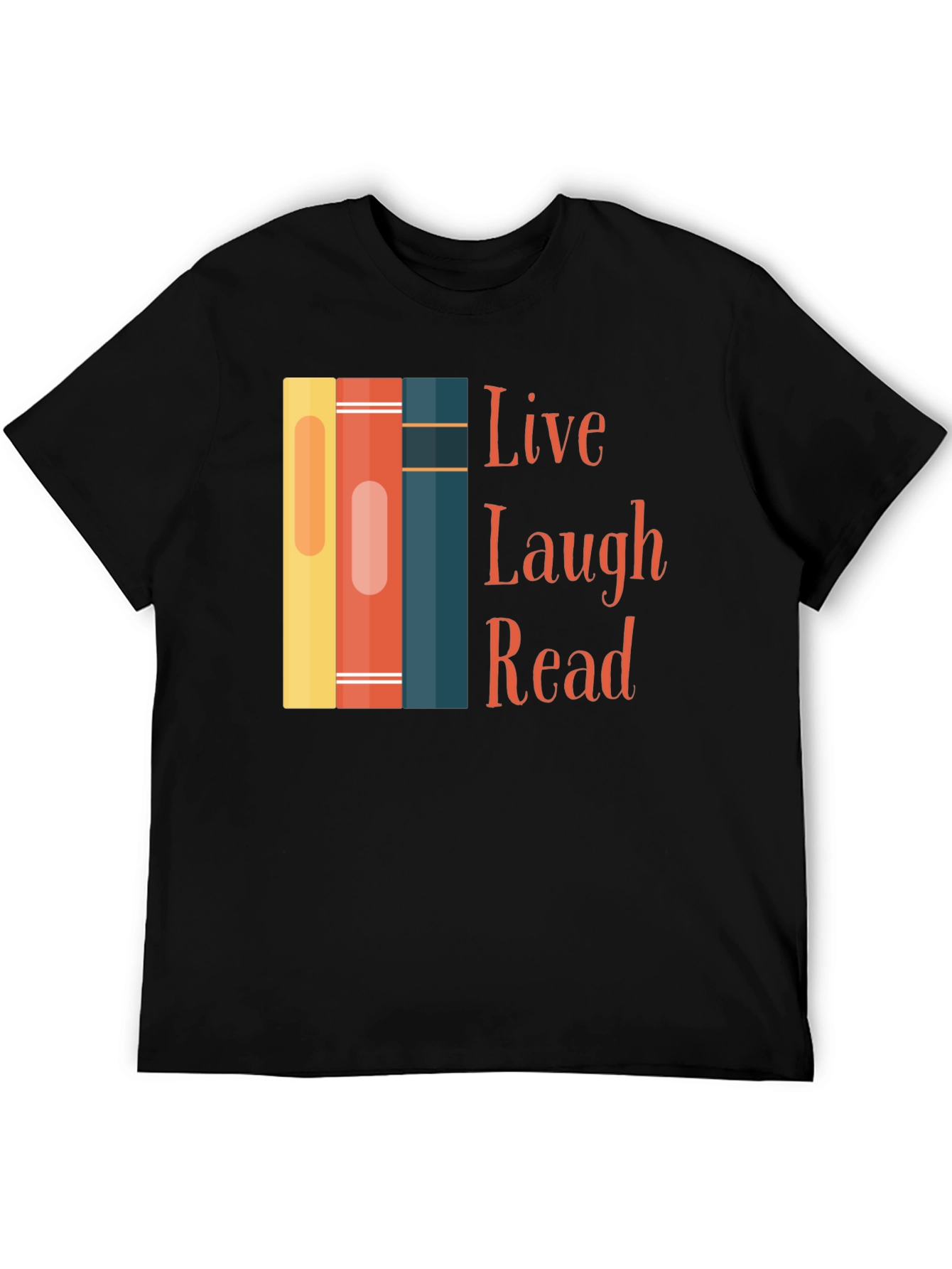 Live Laugh Read Graphic Tee