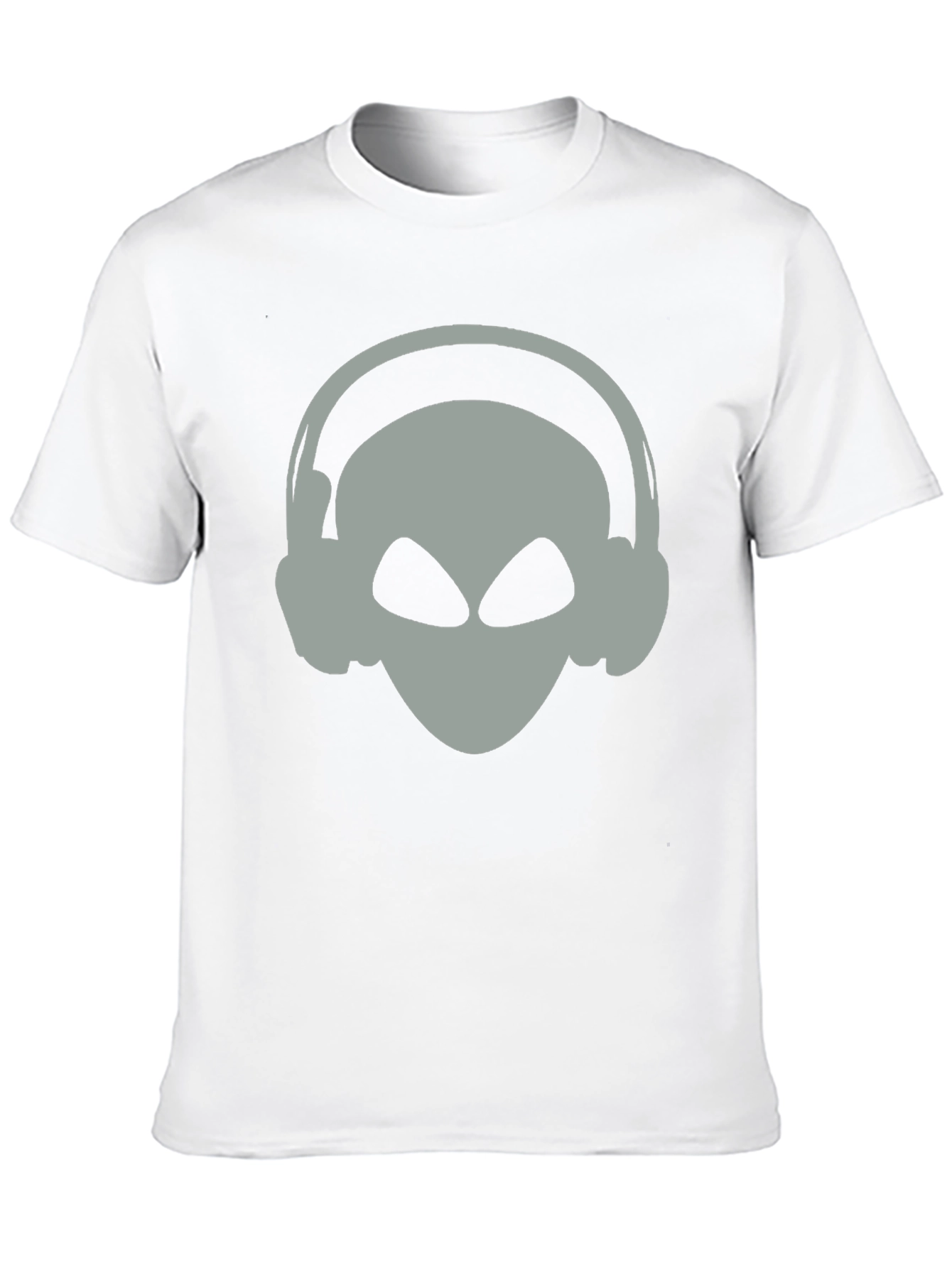 Alien DJ T-Shirt - Black Cotton Blend Tee