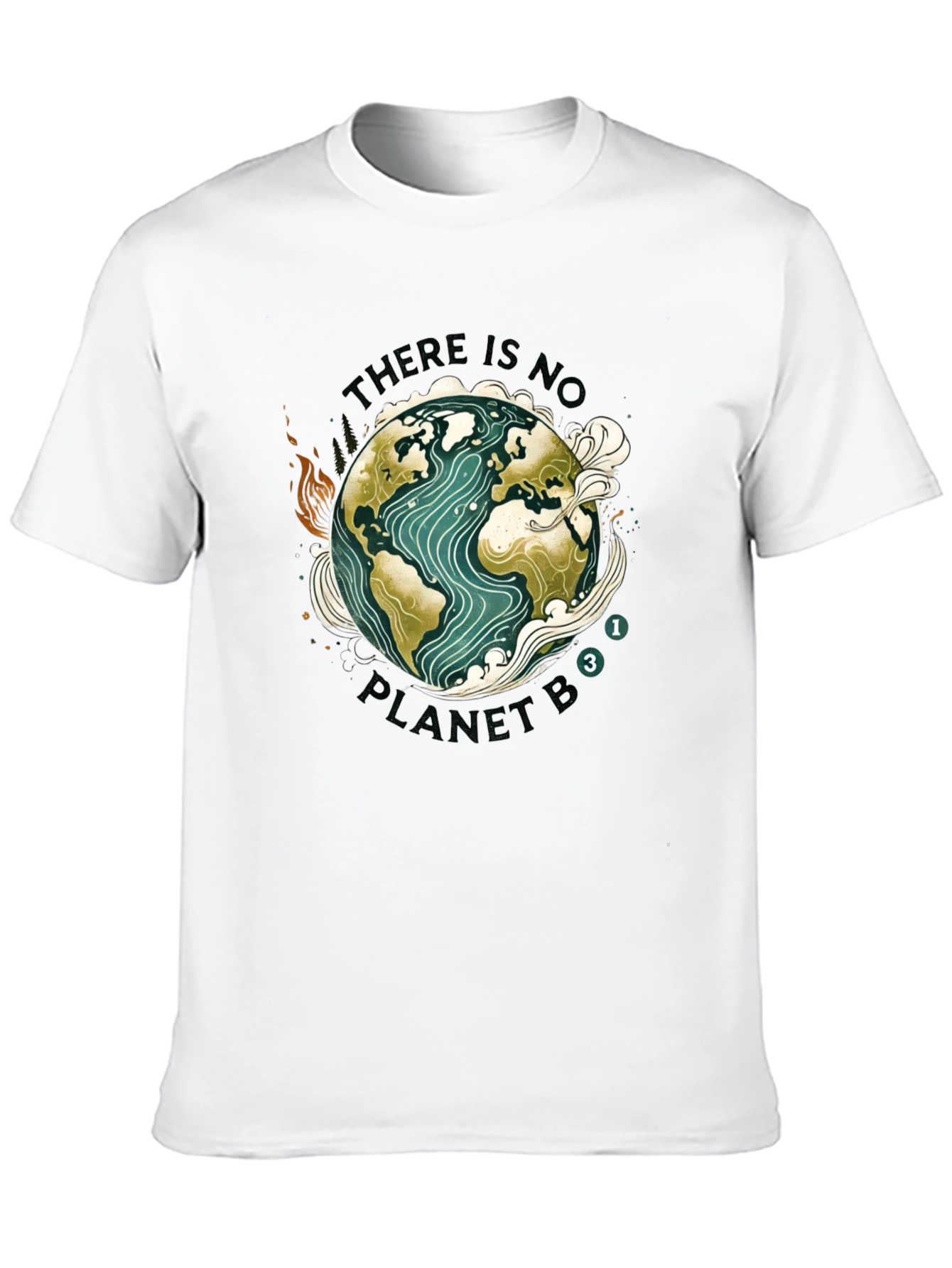 No Planet B Graphic Tee - Eco-Friendly Unisex T-Shirt