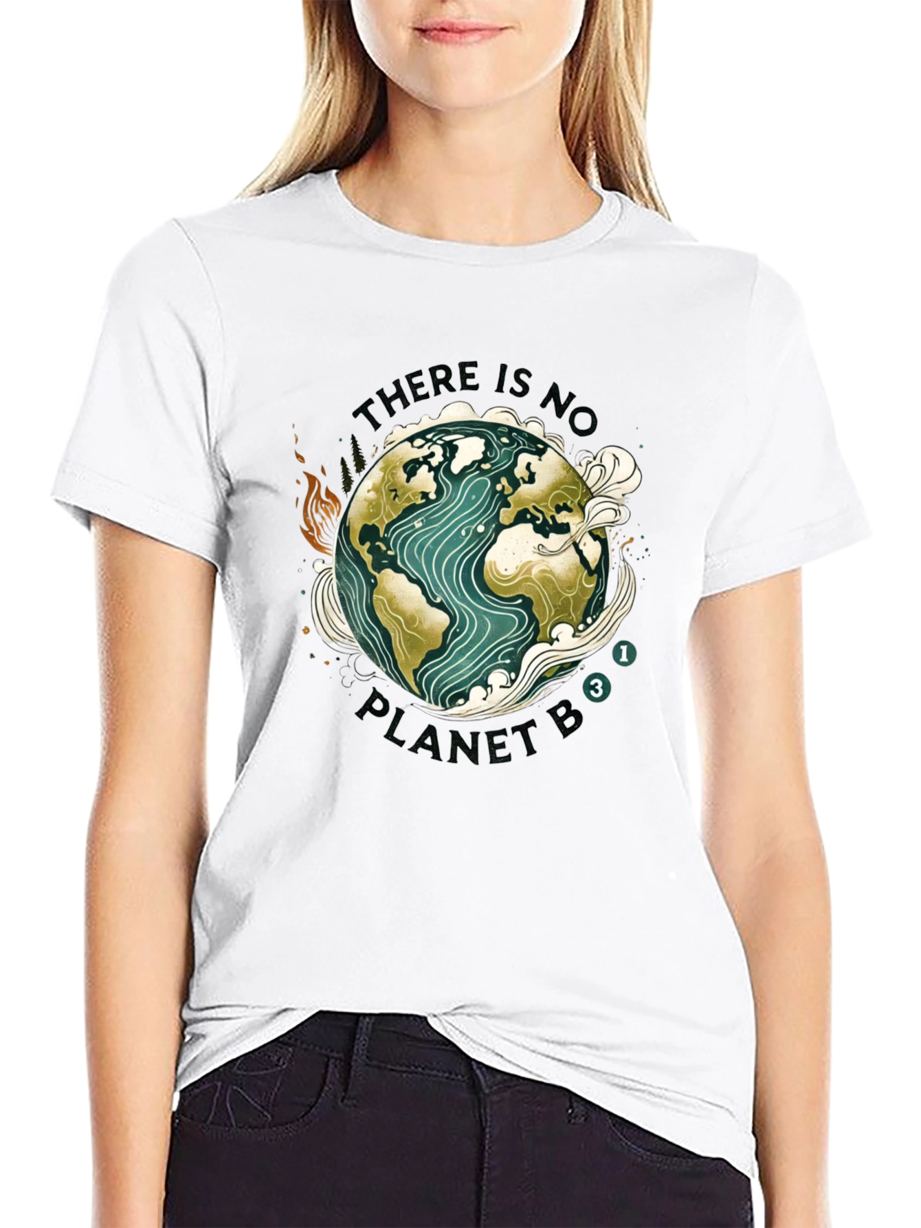 No Planet B Graphic Tee - Eco-Friendly Unisex T-Shirt