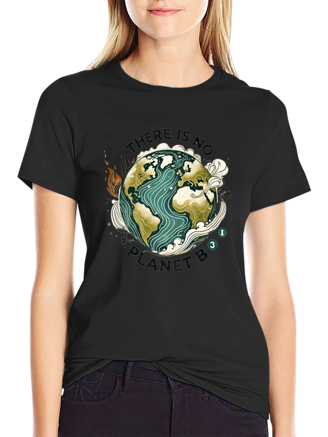 No Planet B Graphic Tee - Eco-Friendly Unisex T-Shirt