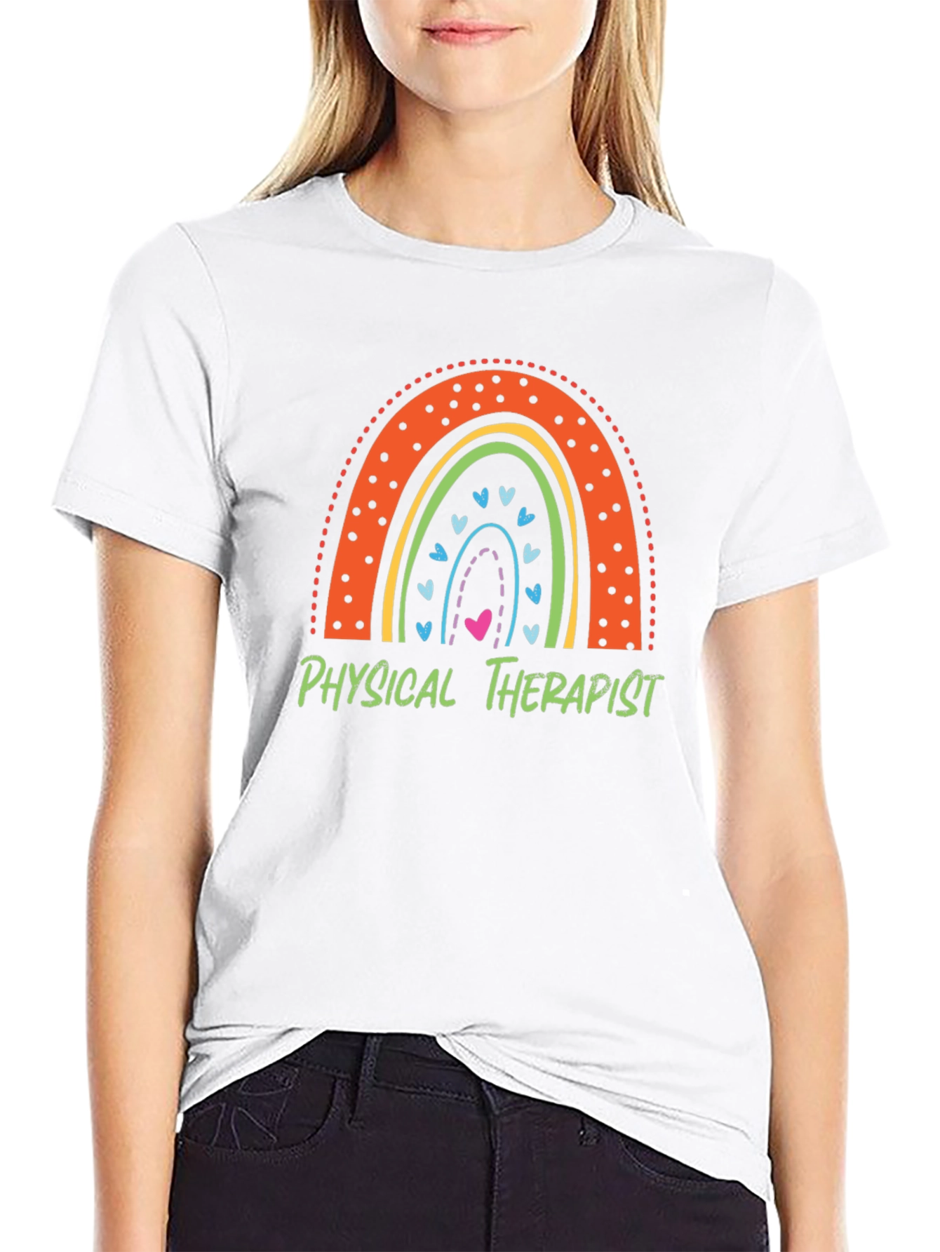 Physical Therapist Rainbow T-Shirt