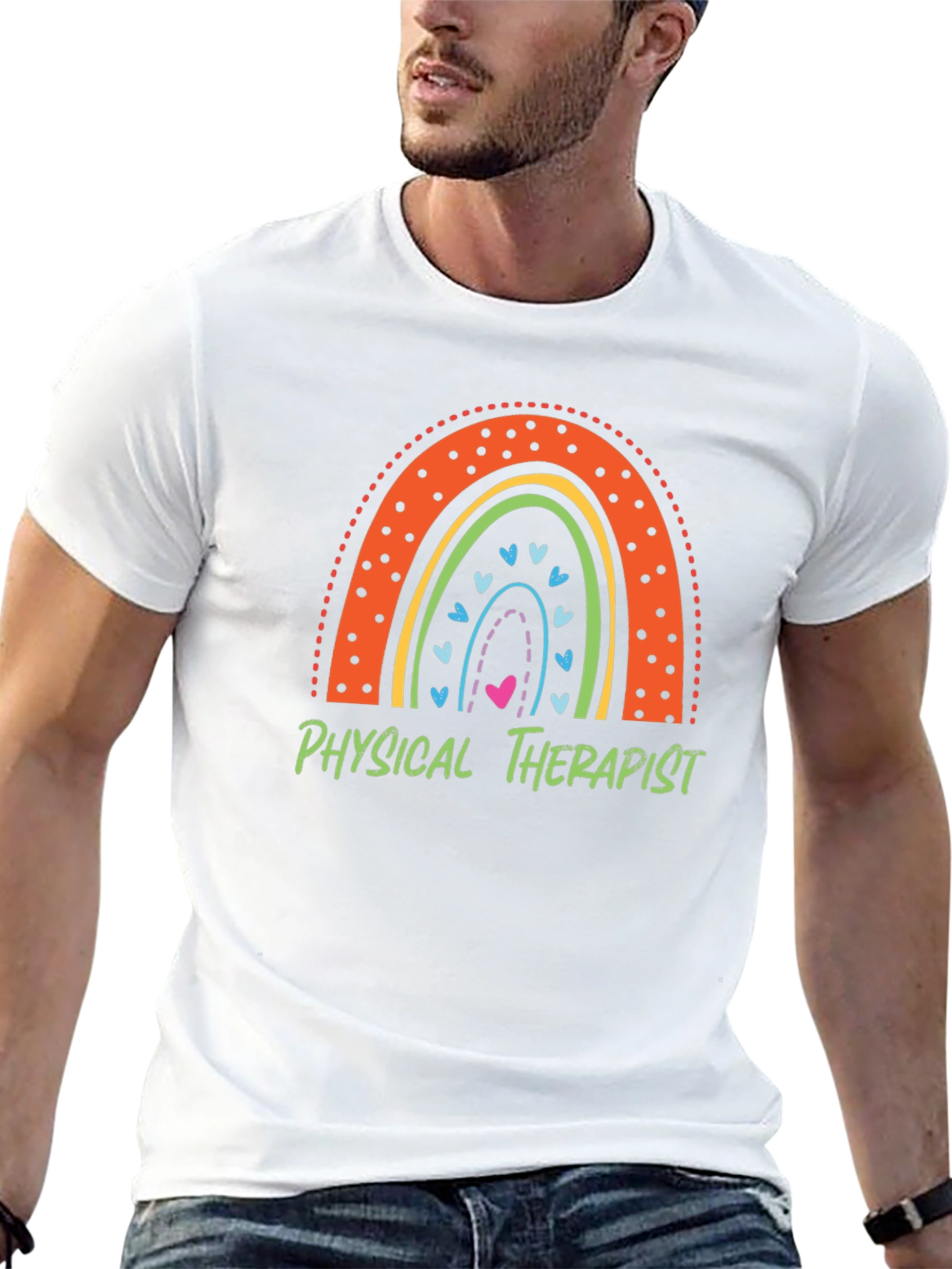 Physical Therapist Rainbow T-Shirt