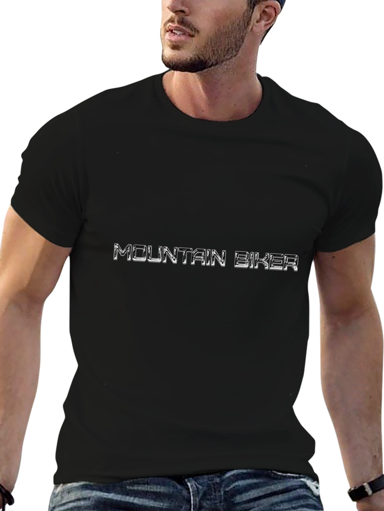 Mountain Biker Graphic Tee - Stylish and Comfortable