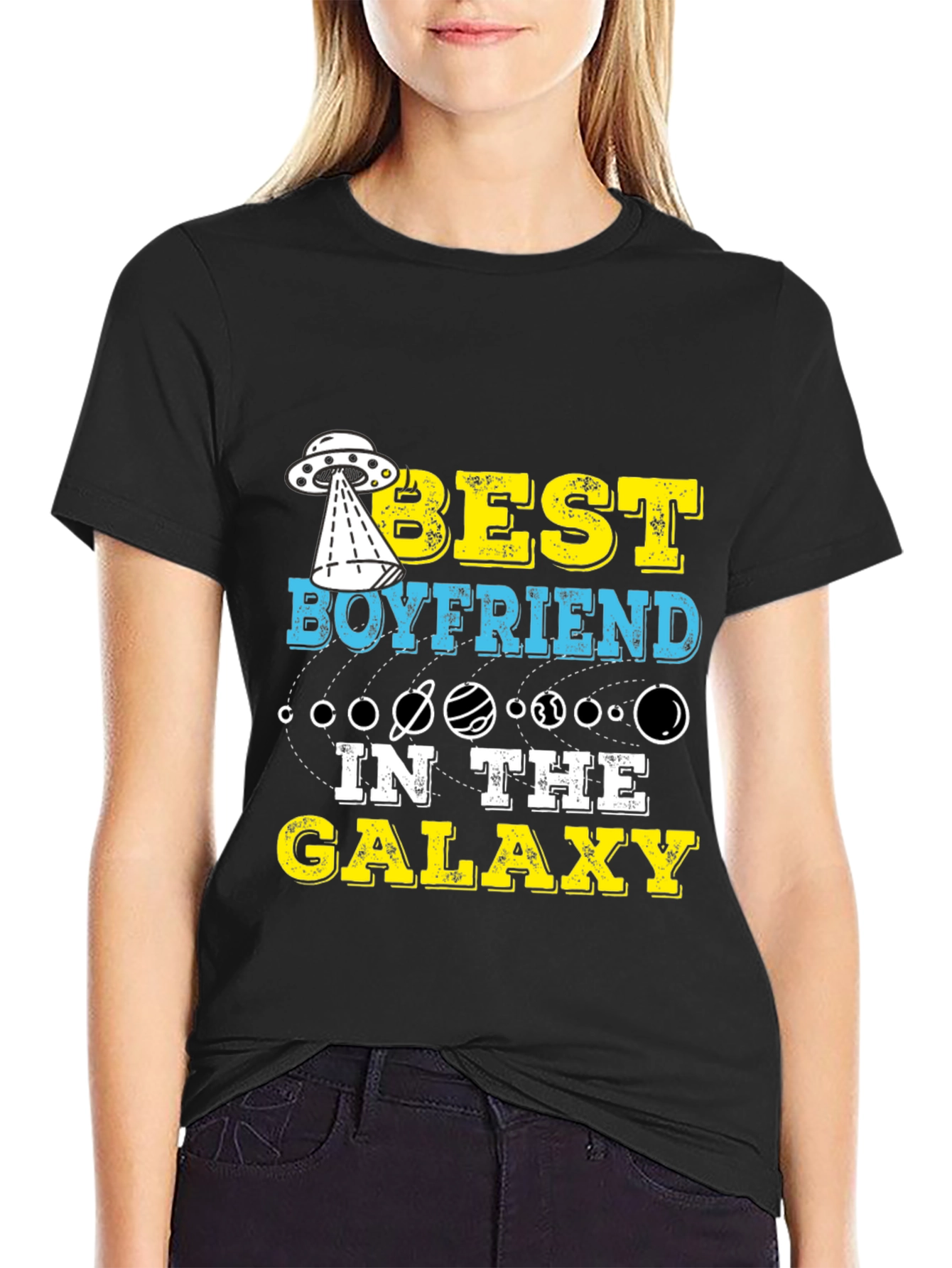 Best Boyfriend in the Galaxy T-Shirt