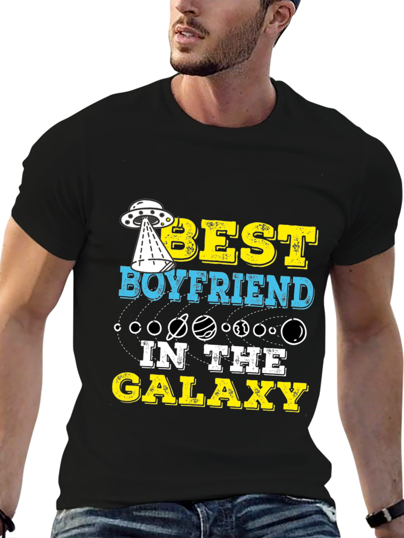 Best Boyfriend in the Galaxy T-Shirt