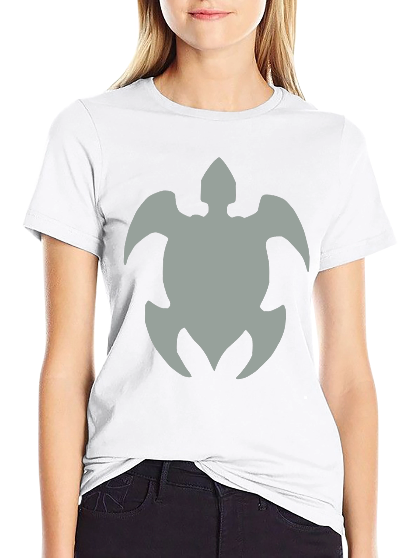 Turtle Graphic Black T-Shirt