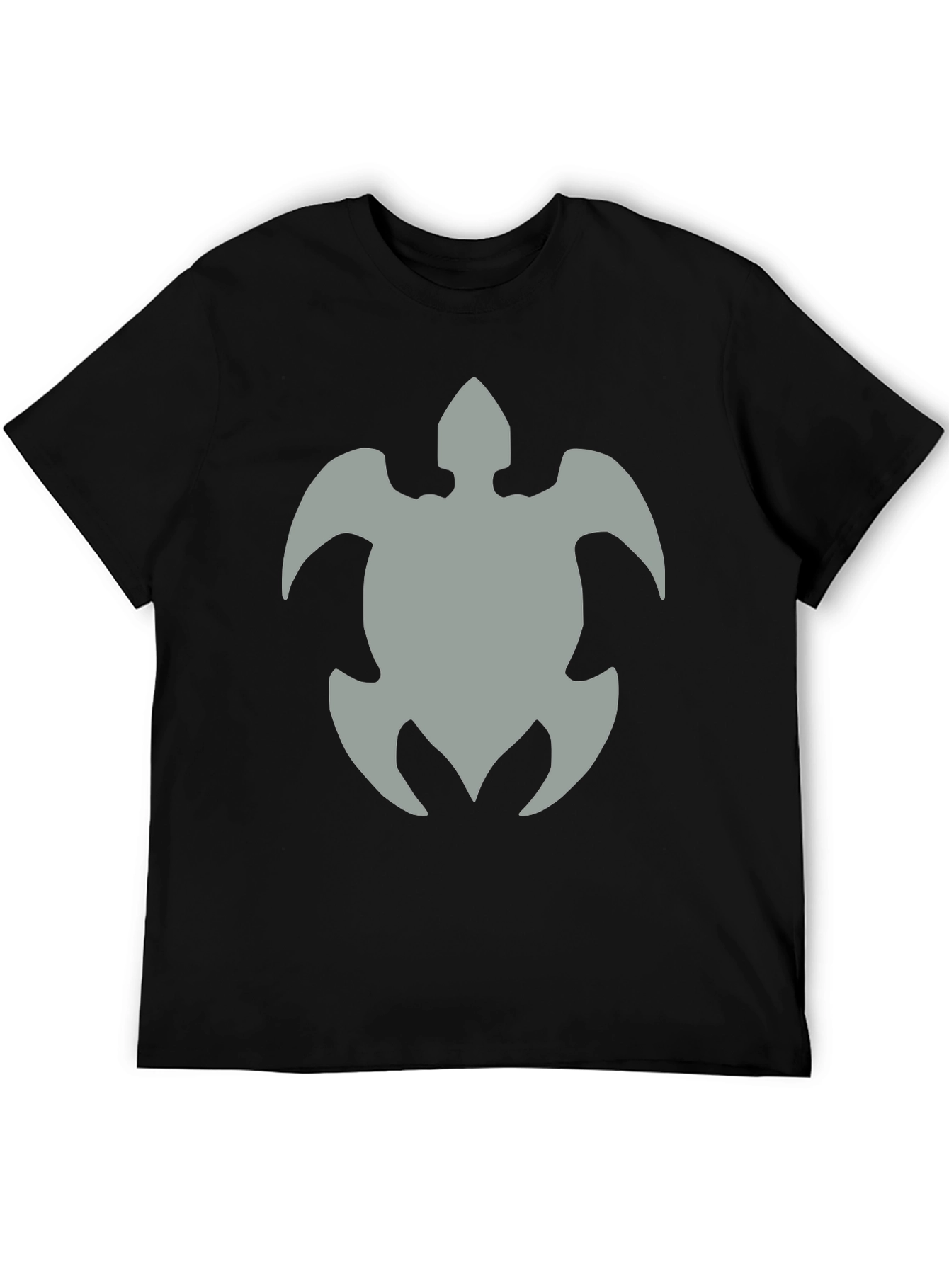 Turtle Graphic Black T-Shirt