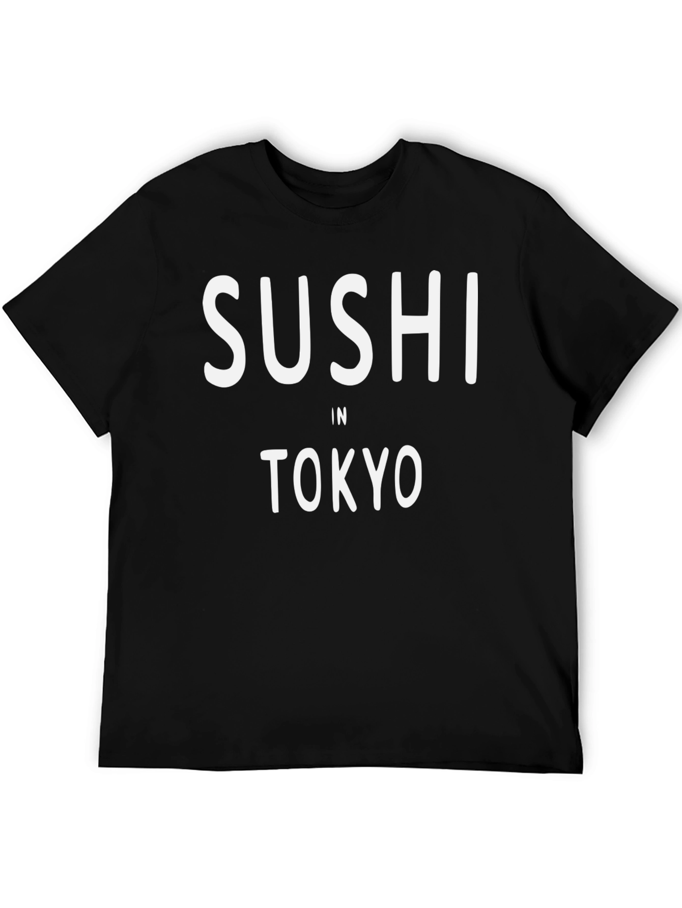 Sushi In Tokyo Graphic Tee - Unisex Cotton T-Shirt