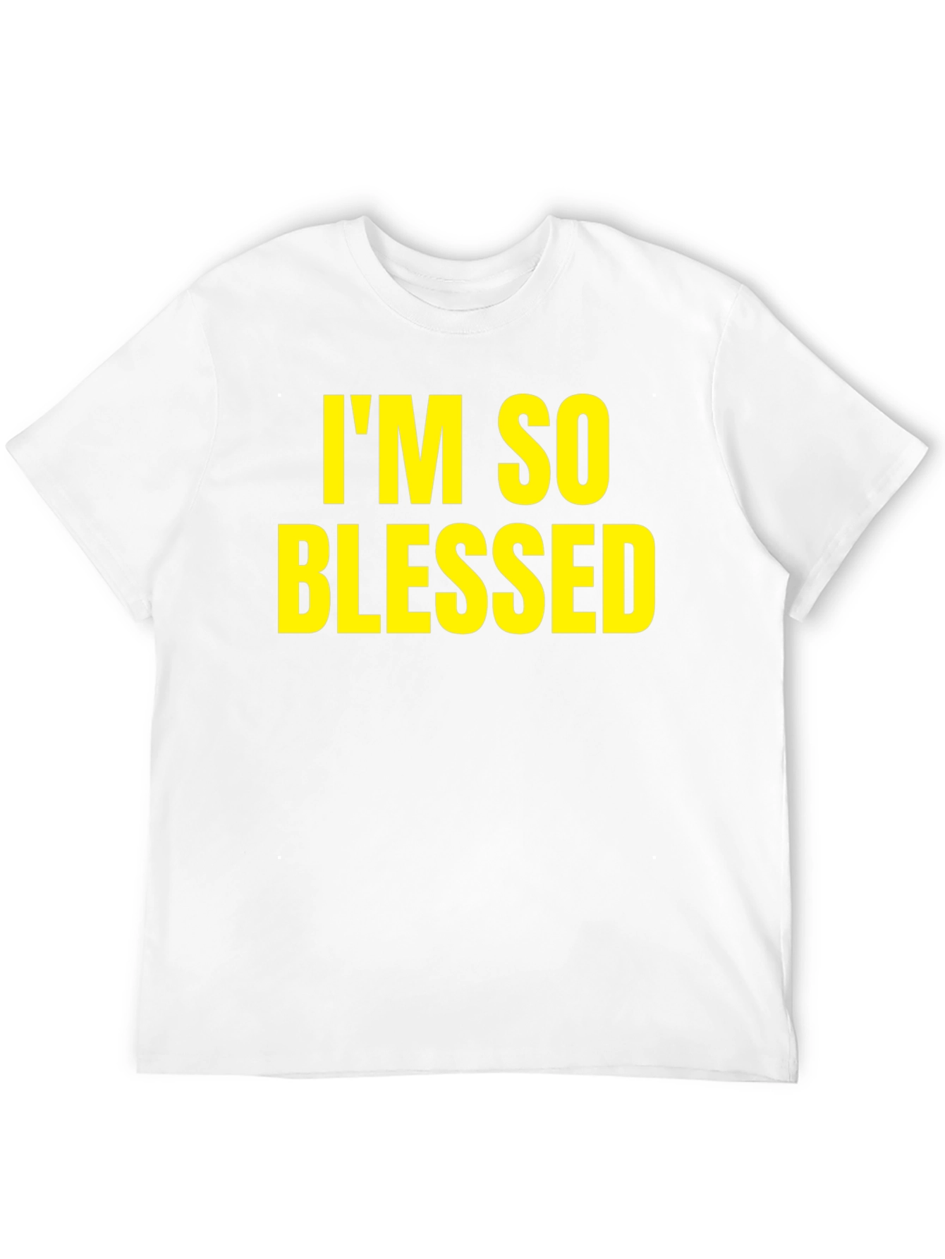 Blessed Graphic Tee - Black Casual T-Shirt