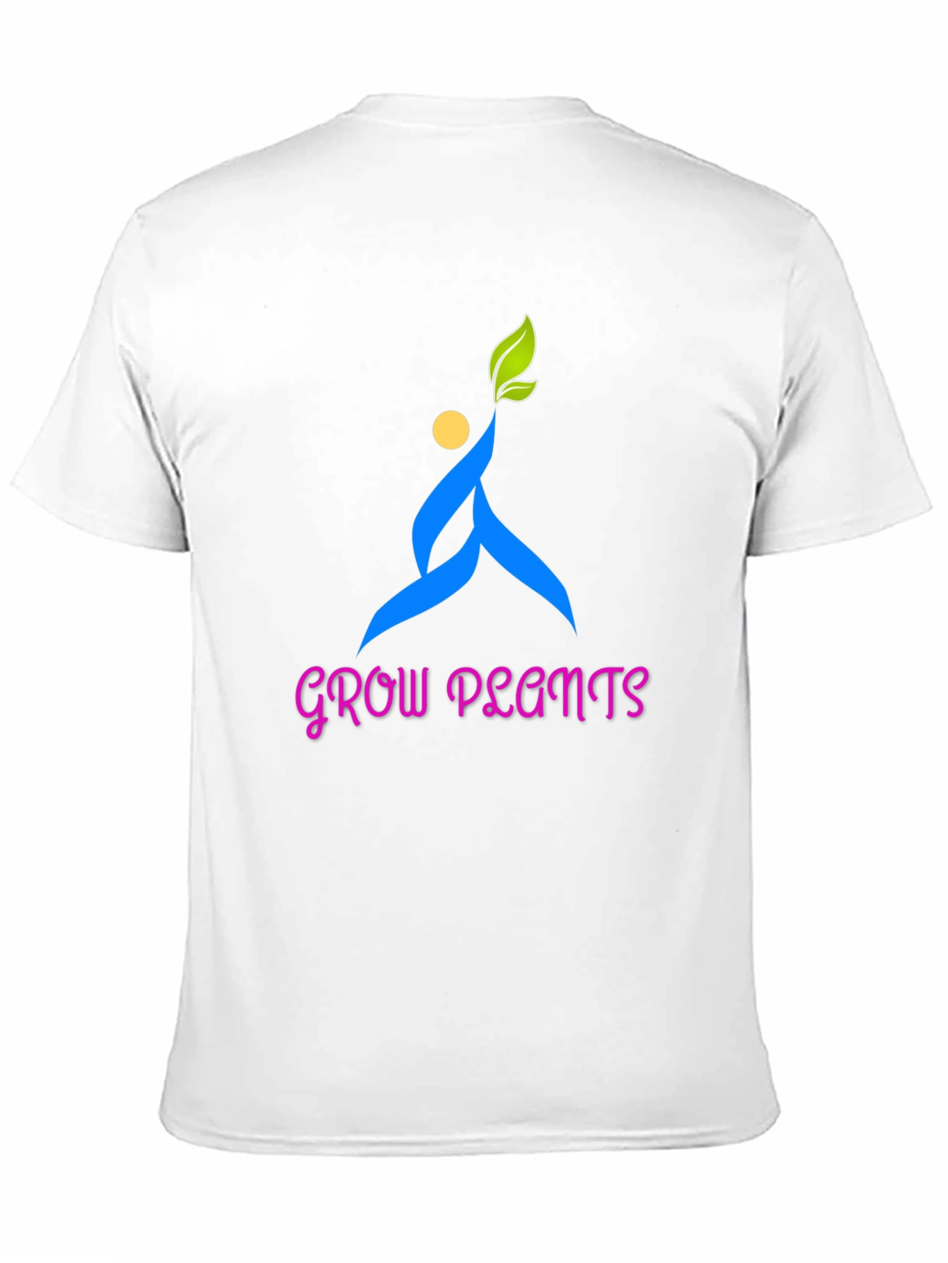 Grow Plants Black Graphic Tee