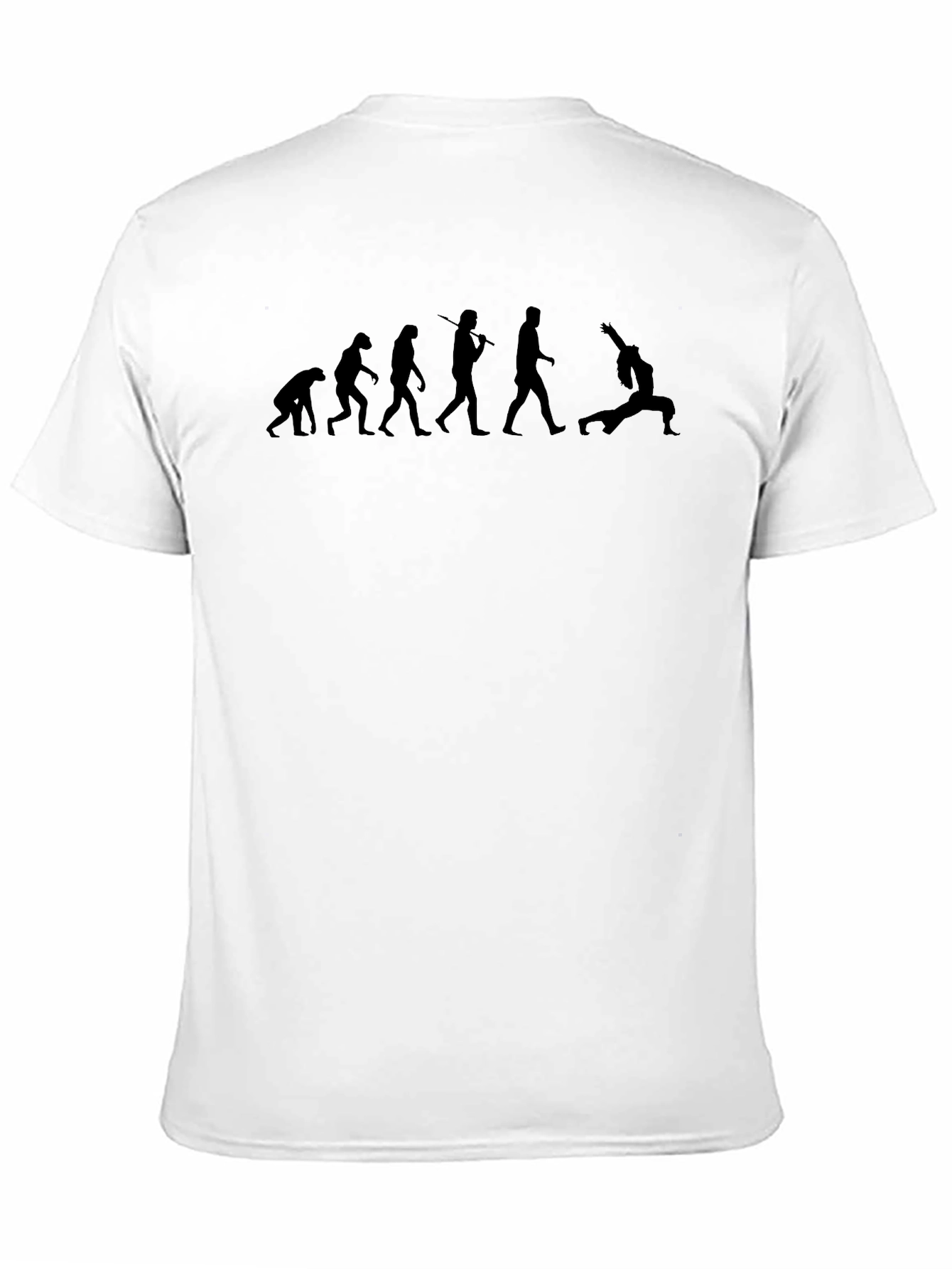 Evolution of Yoga Black T-Shirt