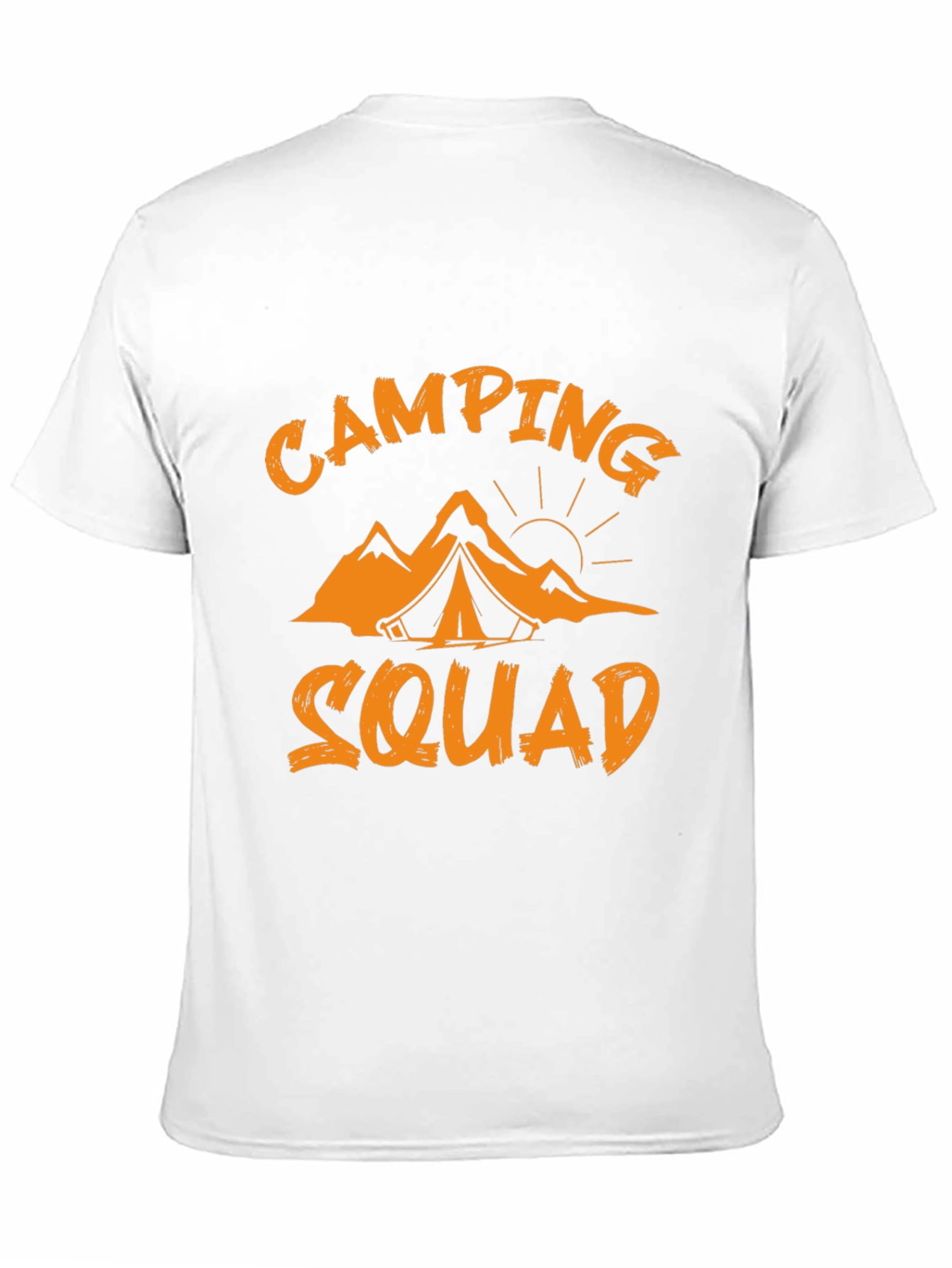 Camping Squad Graphic Tee - Black
