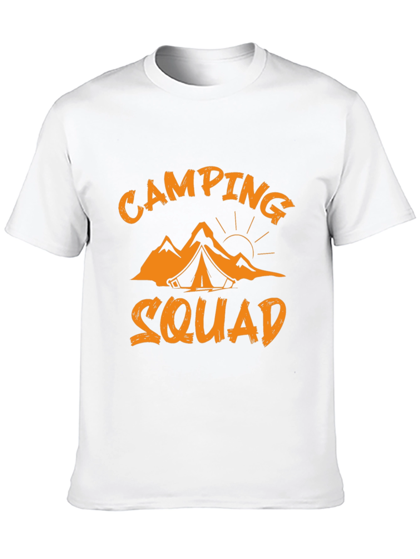 Camping Squad Graphic Tee - Black