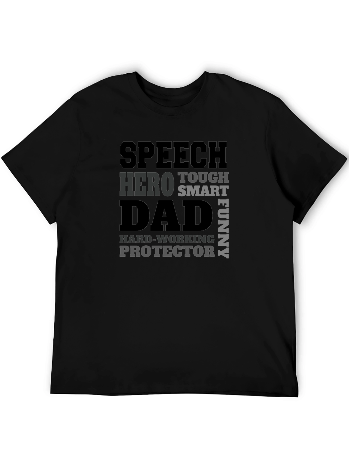 Speech Hero Dad T-Shirt | Fathers Day Gift