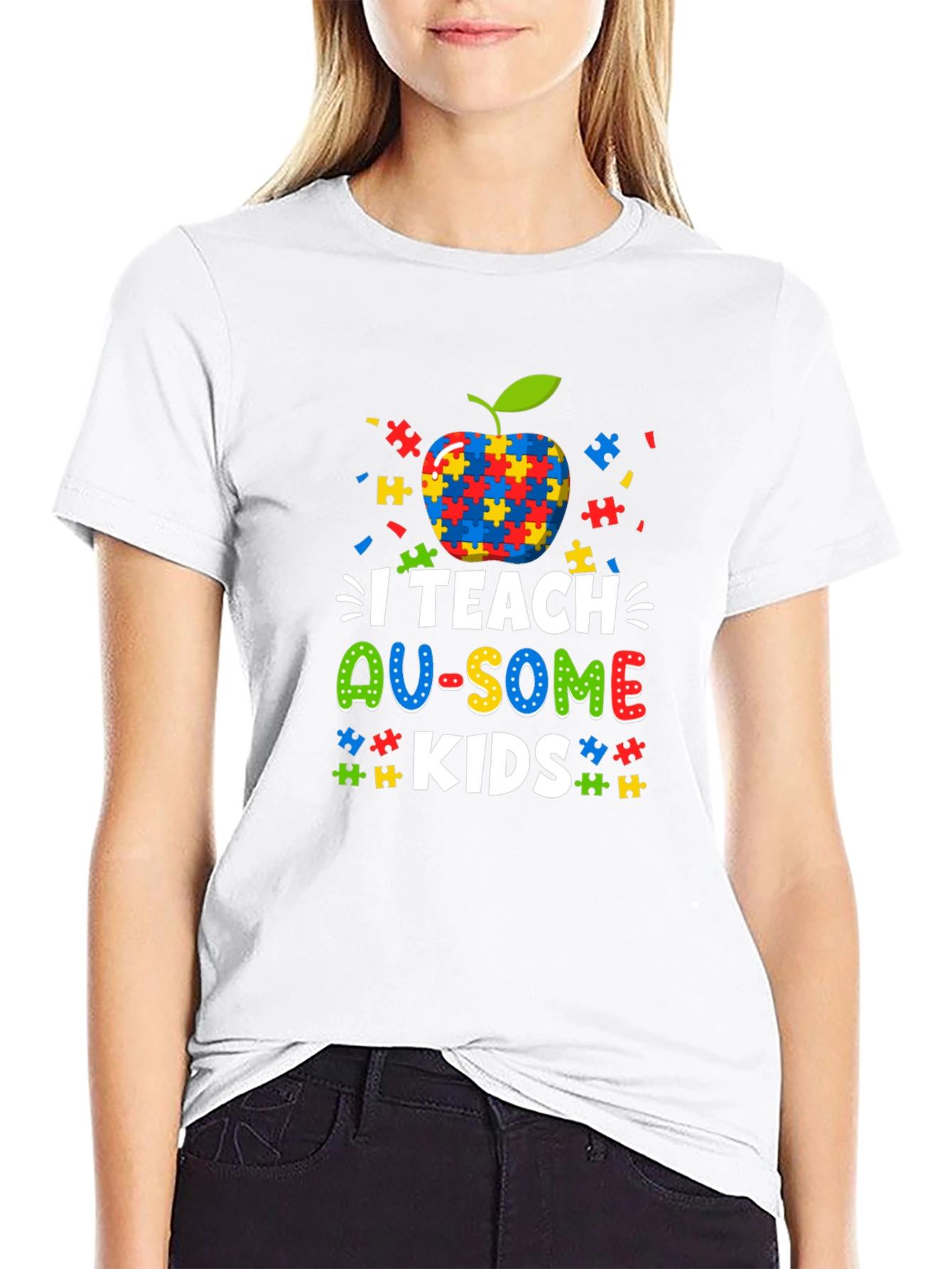 Autism Awareness Teacher T-Shirt