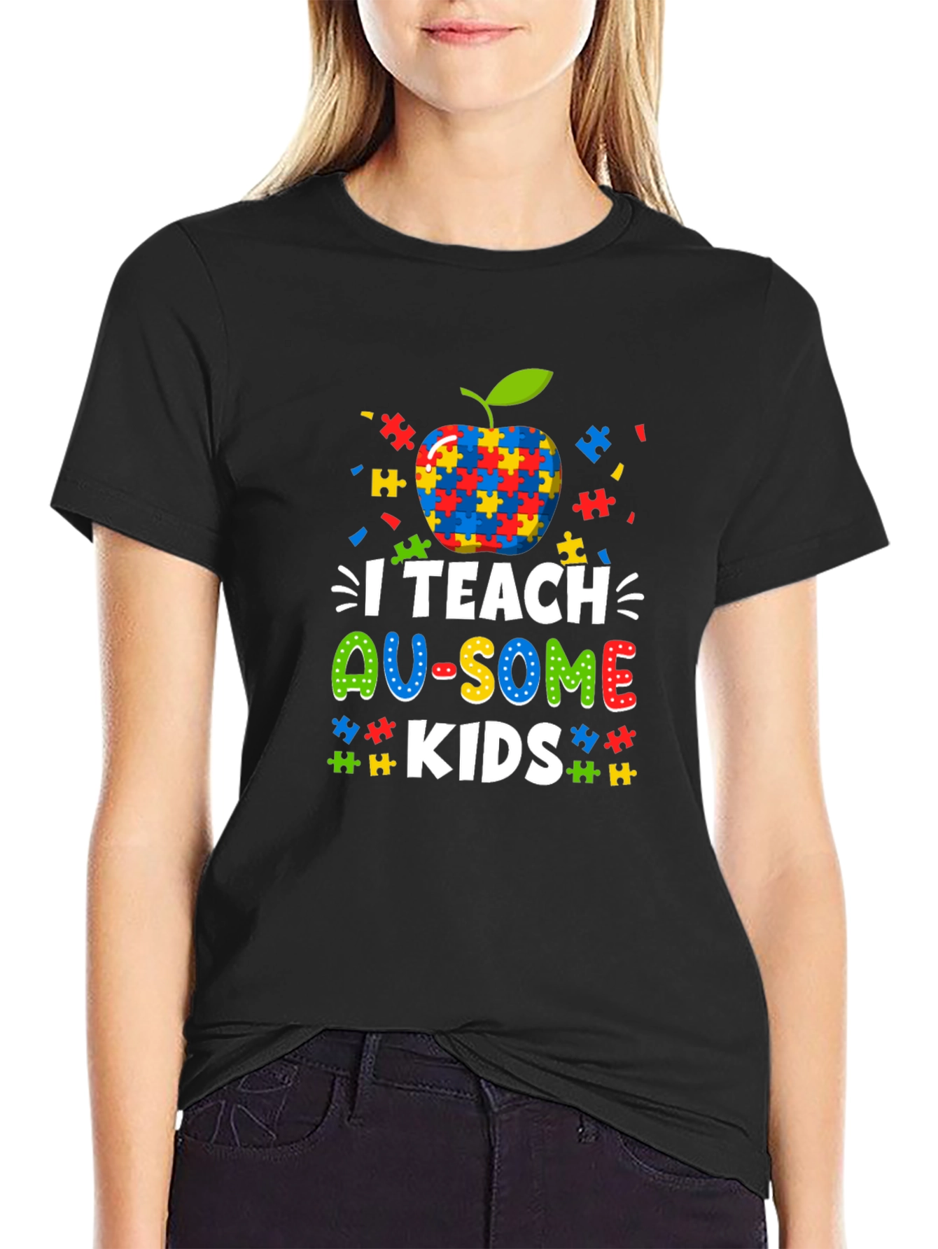Autism Awareness Teacher T-Shirt