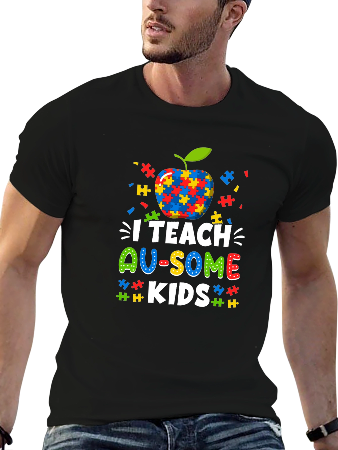Autism Awareness Teacher T-Shirt