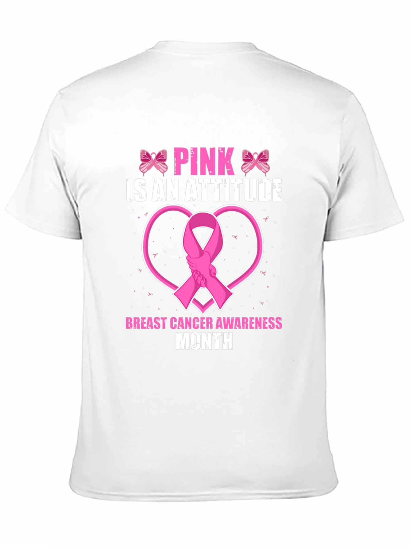 Pink is an Attitude Breast Cancer Awareness T-Shirt