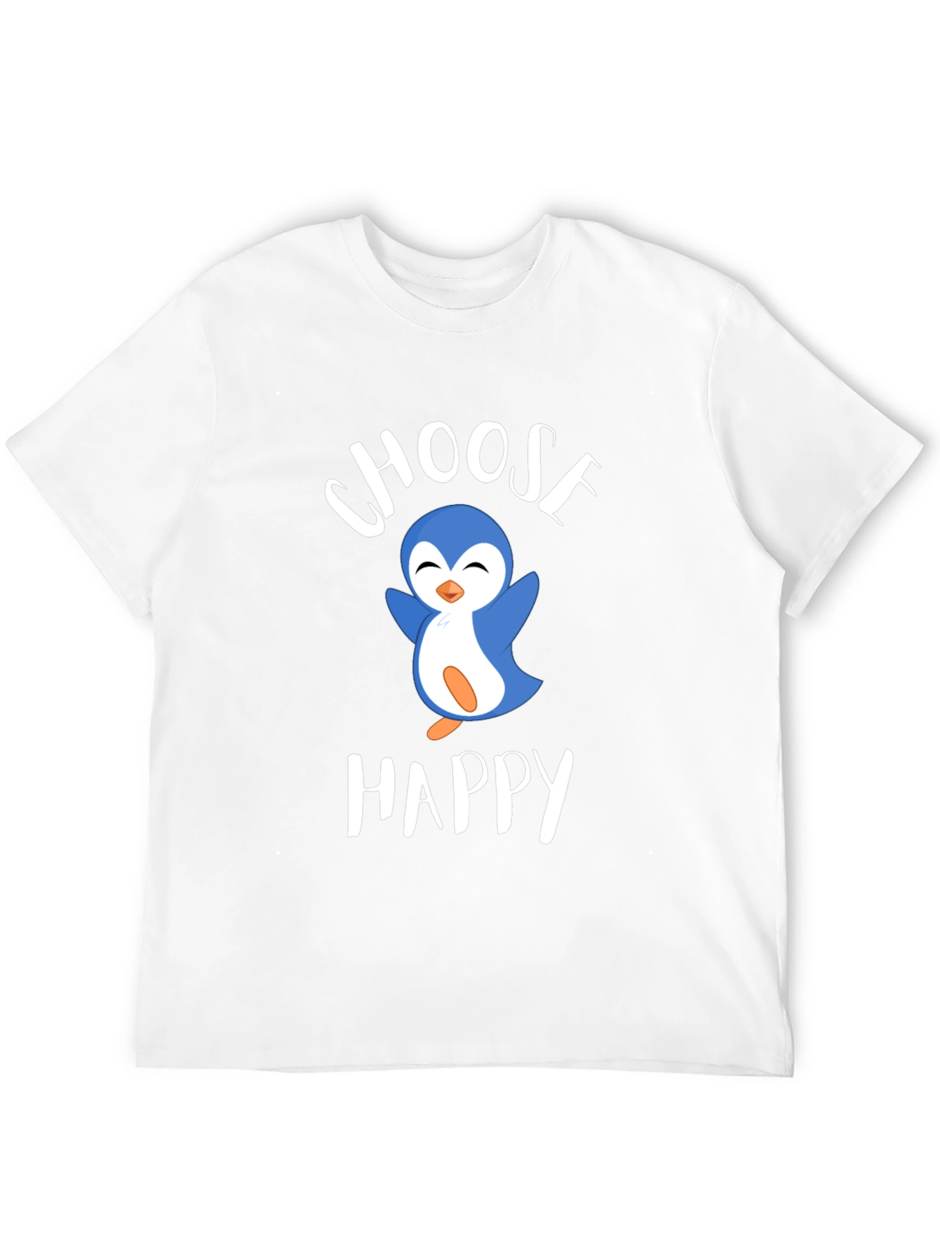 Choose Happy Penguin Tee