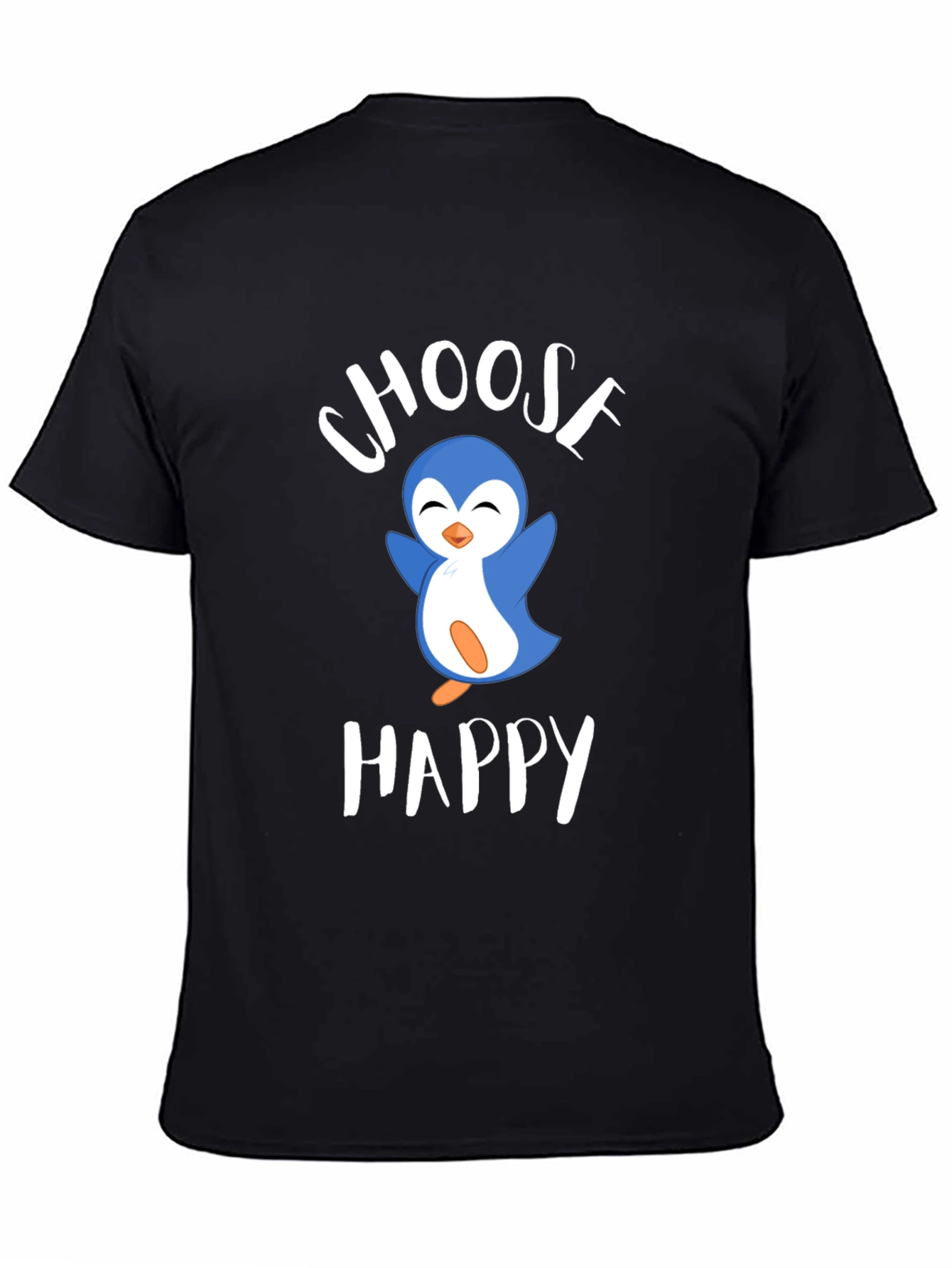 Choose Happy Penguin Tee