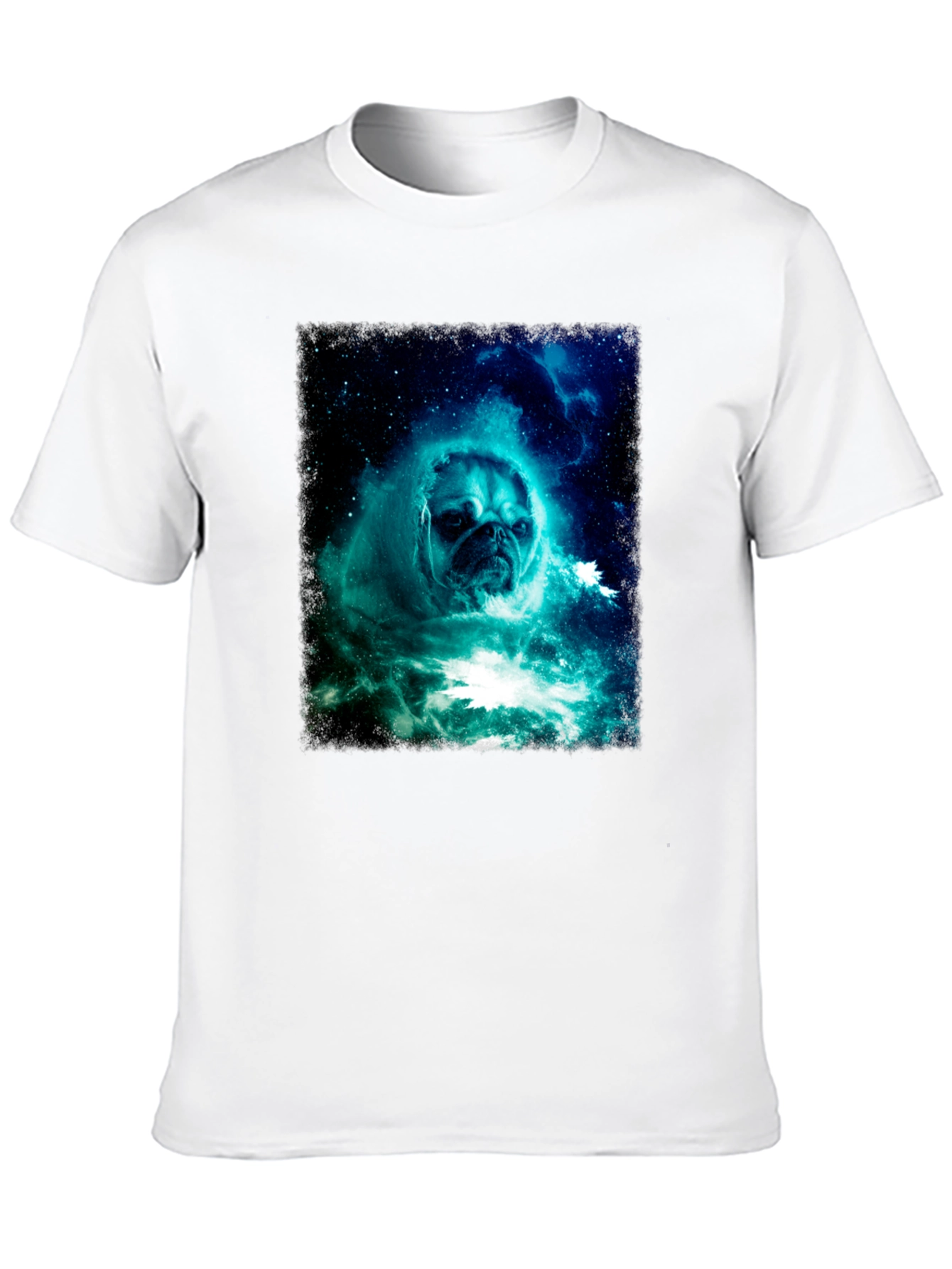 Cosmic Pug Graphic T-Shirt