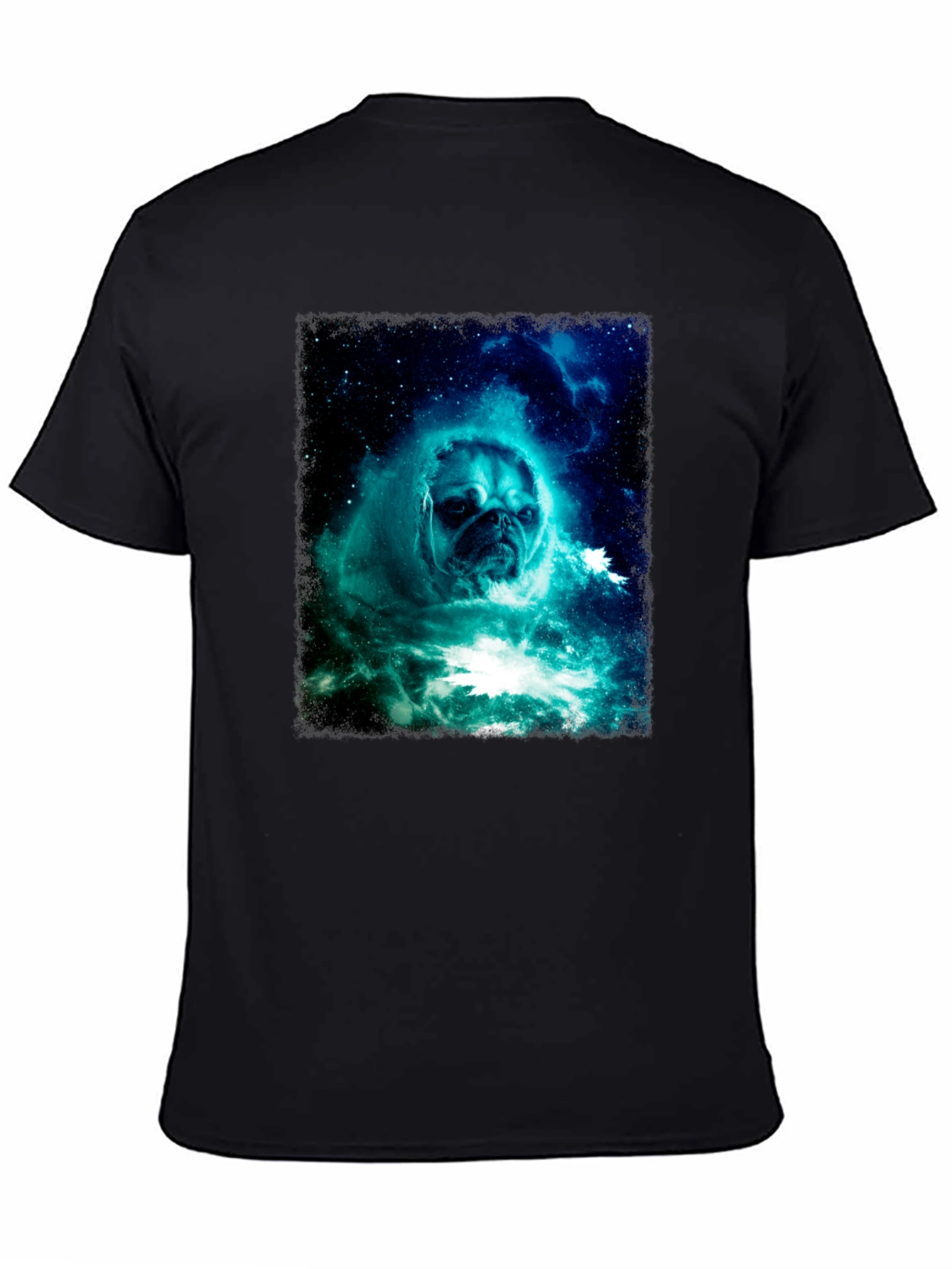 Cosmic Pug Graphic T-Shirt