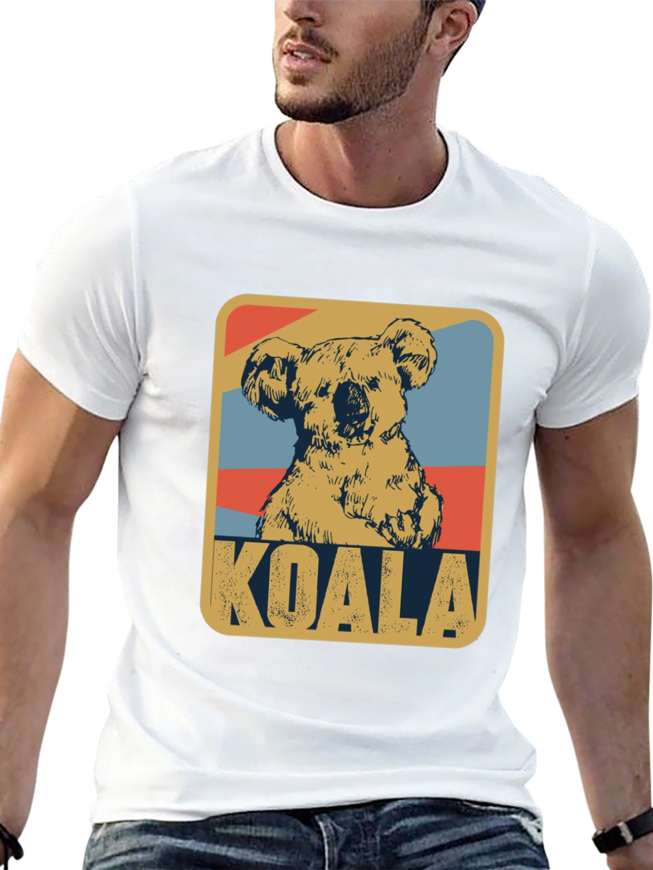 Koala Graphic T-Shirt - Relaxed Fit