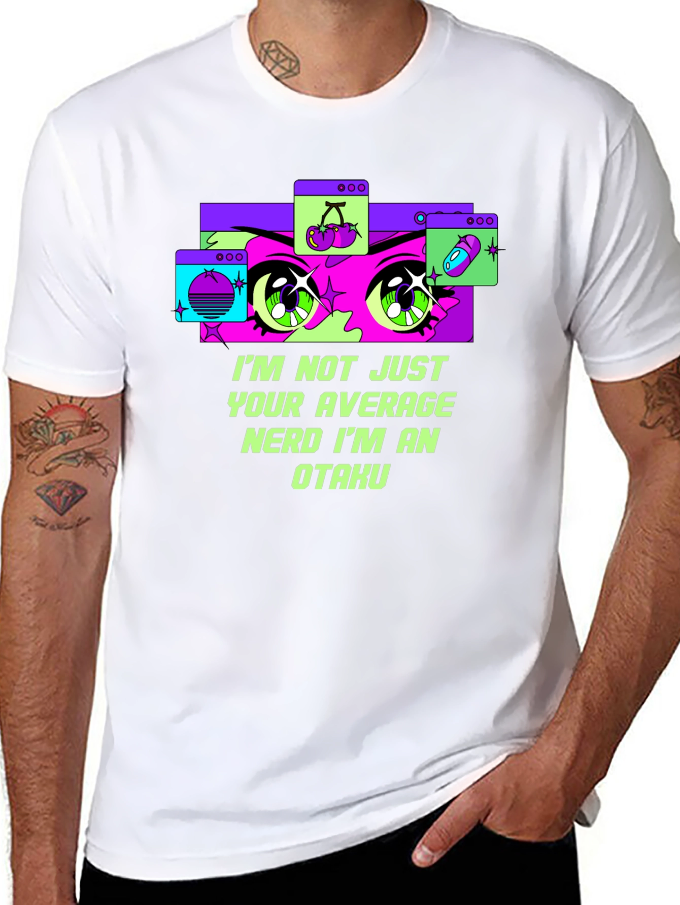 Im Not Just Your Average Nerd Otaku T-Shirt