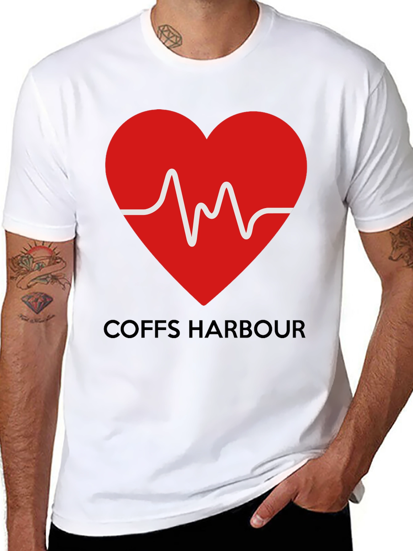 Coffs Harbour Heartbeat T-Shirt