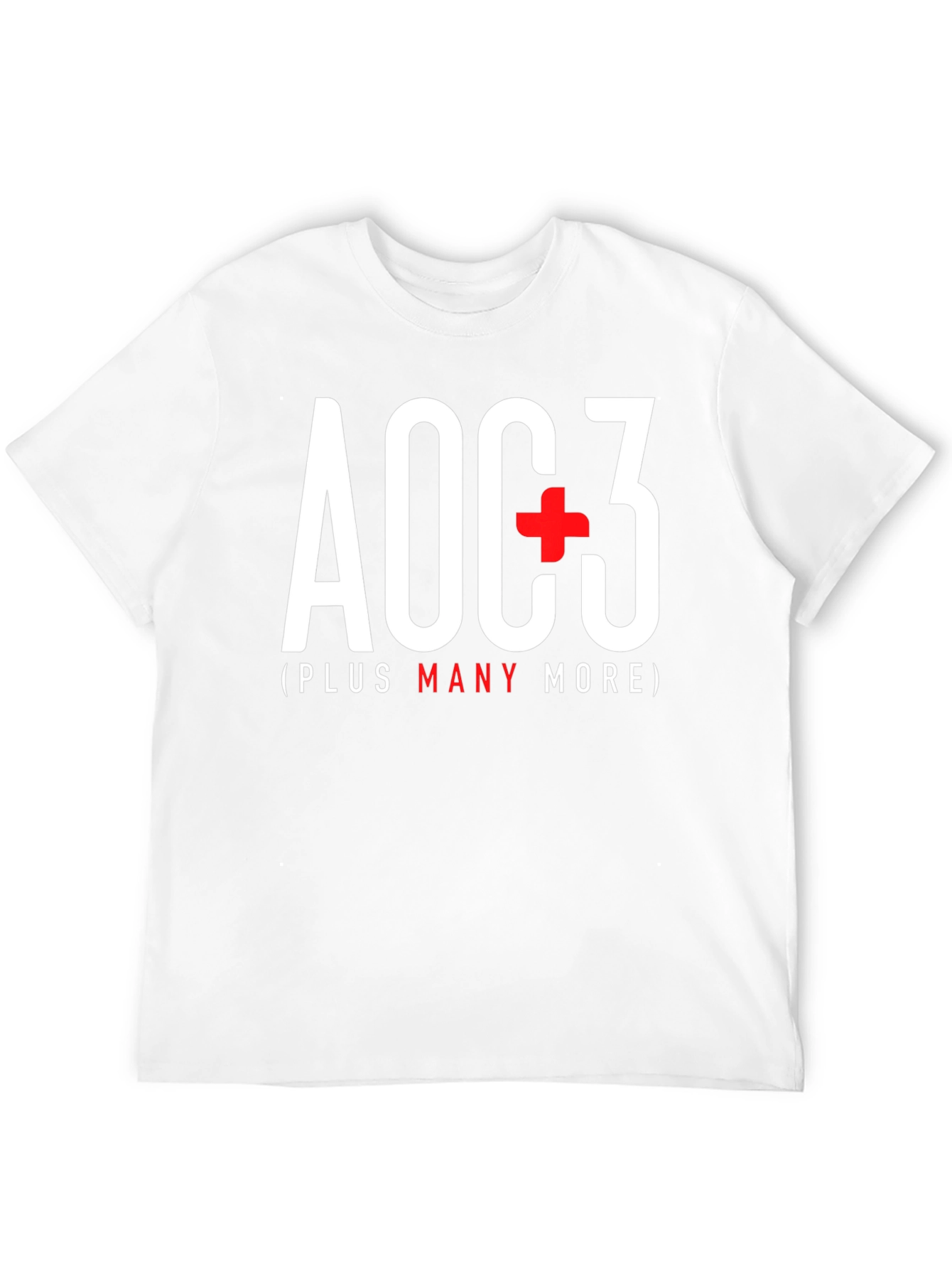 AOC+3 T-Shirt - Political Statement Tee