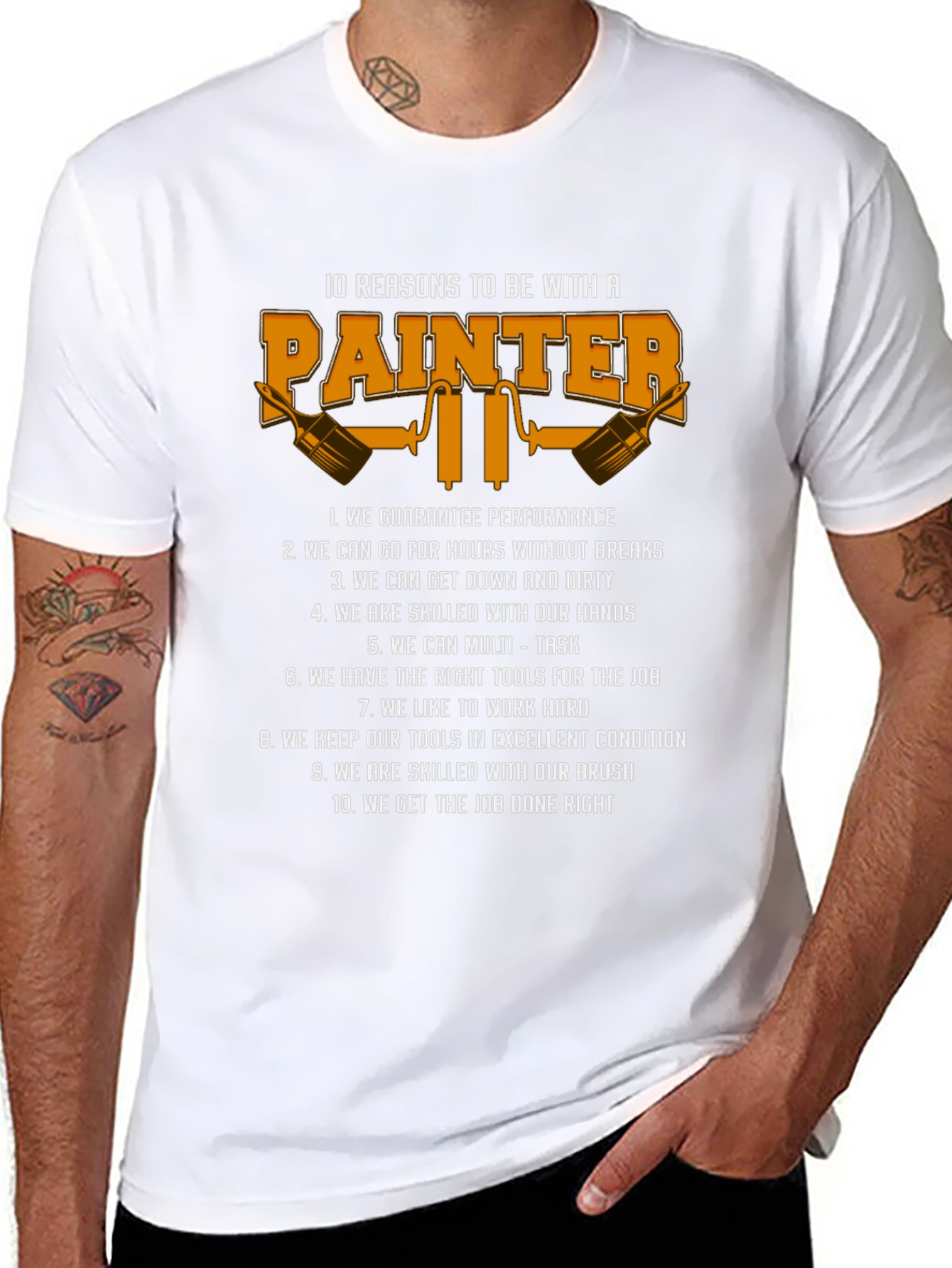 Painter Reasons T-Shirt - Gift for Painters