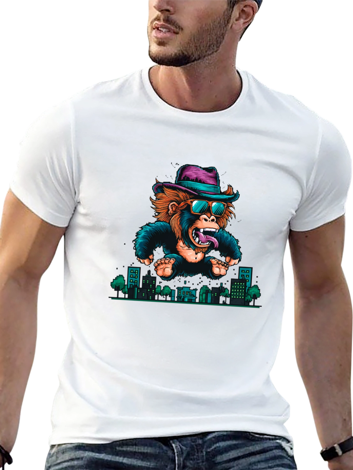 Cool Gorilla City T-Shirt