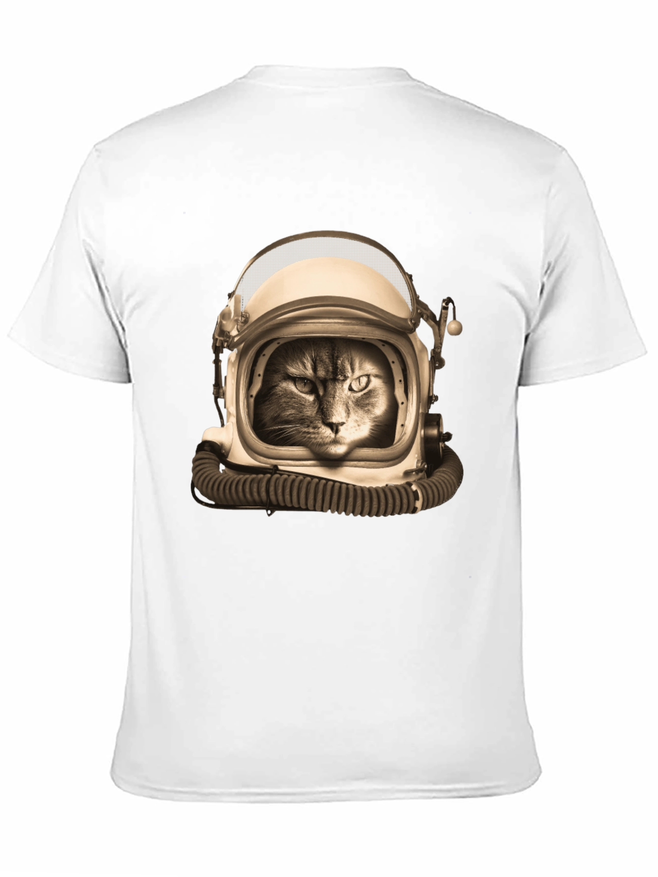 Cat Astronaut Graphic T-Shirt - Space Feline Tee