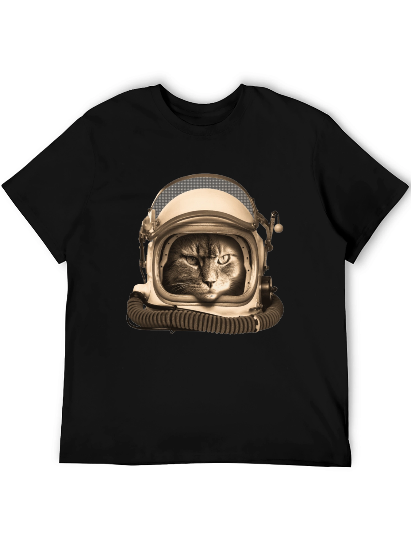 Cat Astronaut Graphic T-Shirt - Space Feline Tee