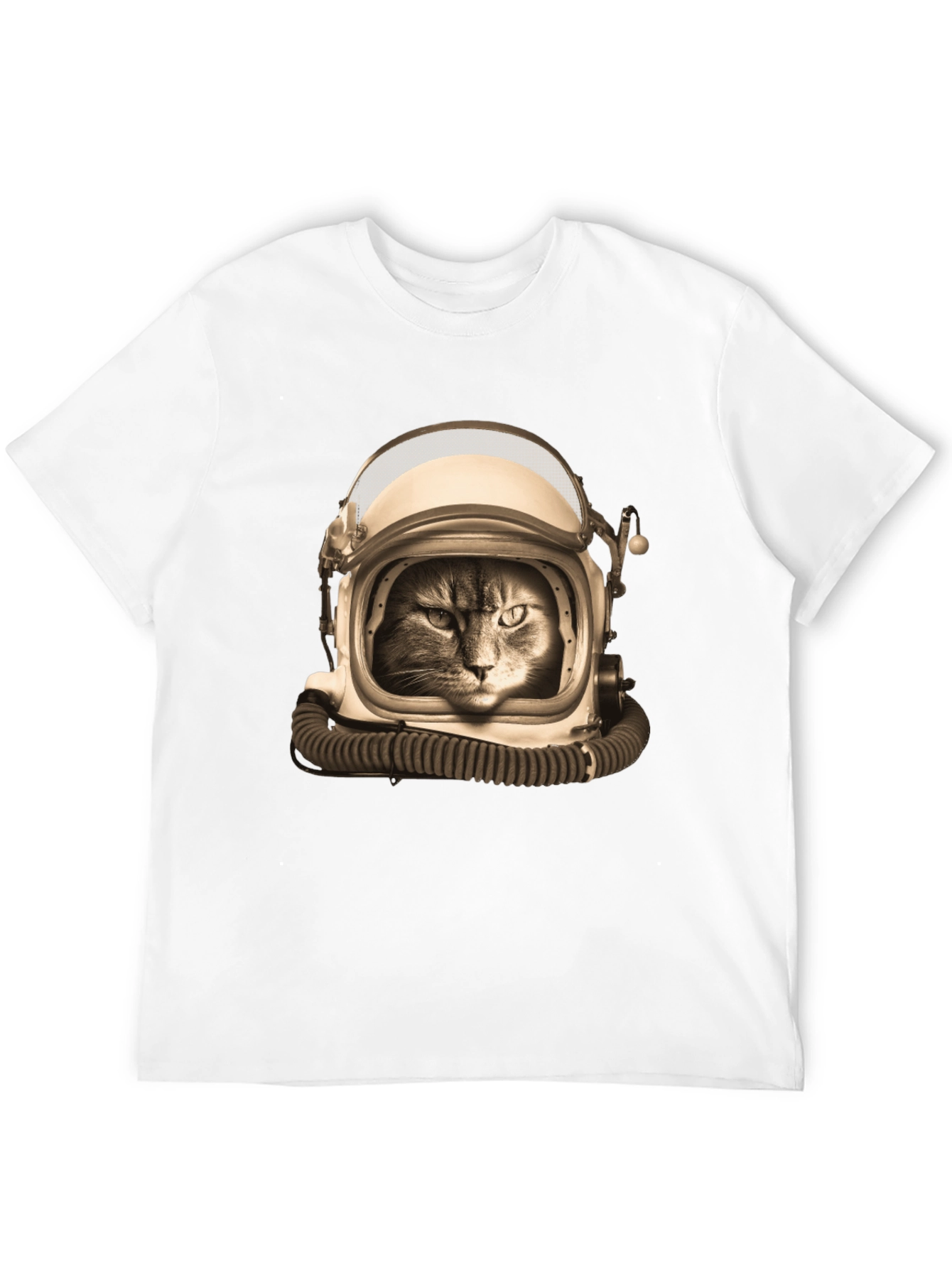 Cat Astronaut Graphic T-Shirt - Space Feline Tee