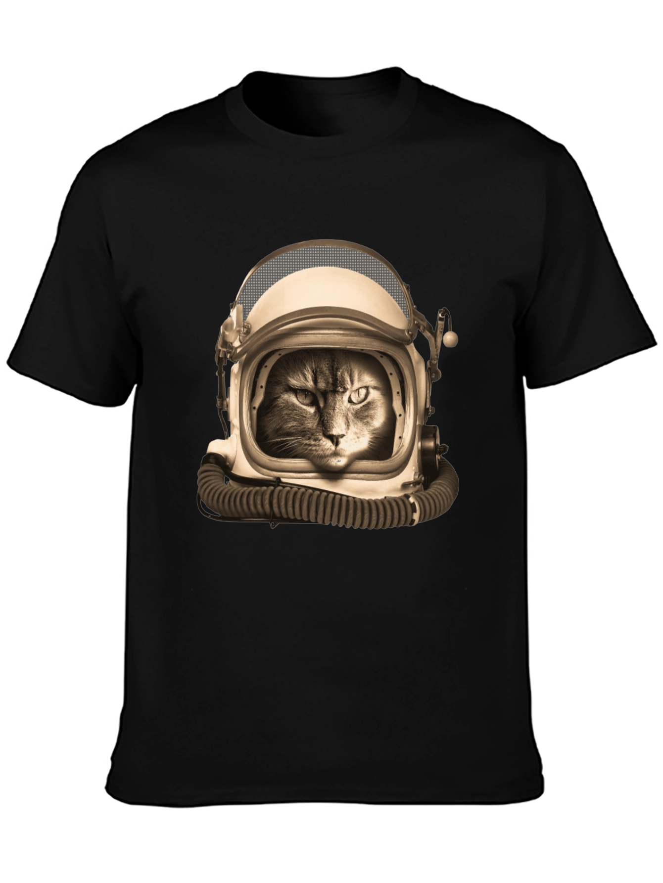 Cat Astronaut Graphic T-Shirt - Space Feline Tee