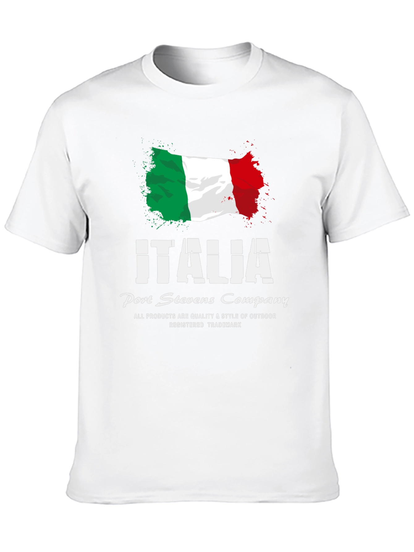 Italia Flag Graphic T-Shirt - Port Stevens Company