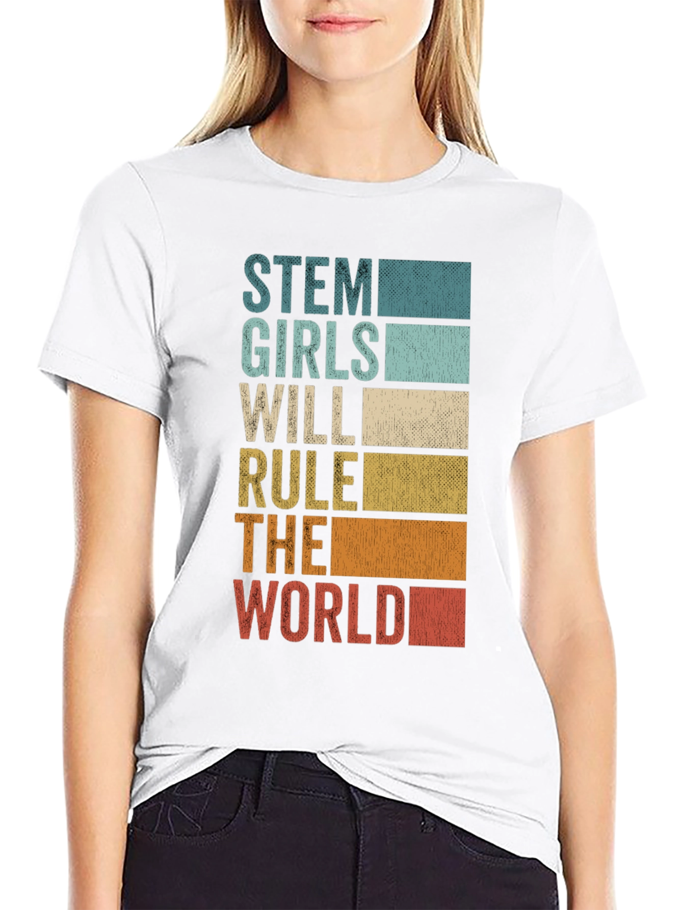 STEM Girls Will Rule The World T-Shirt
