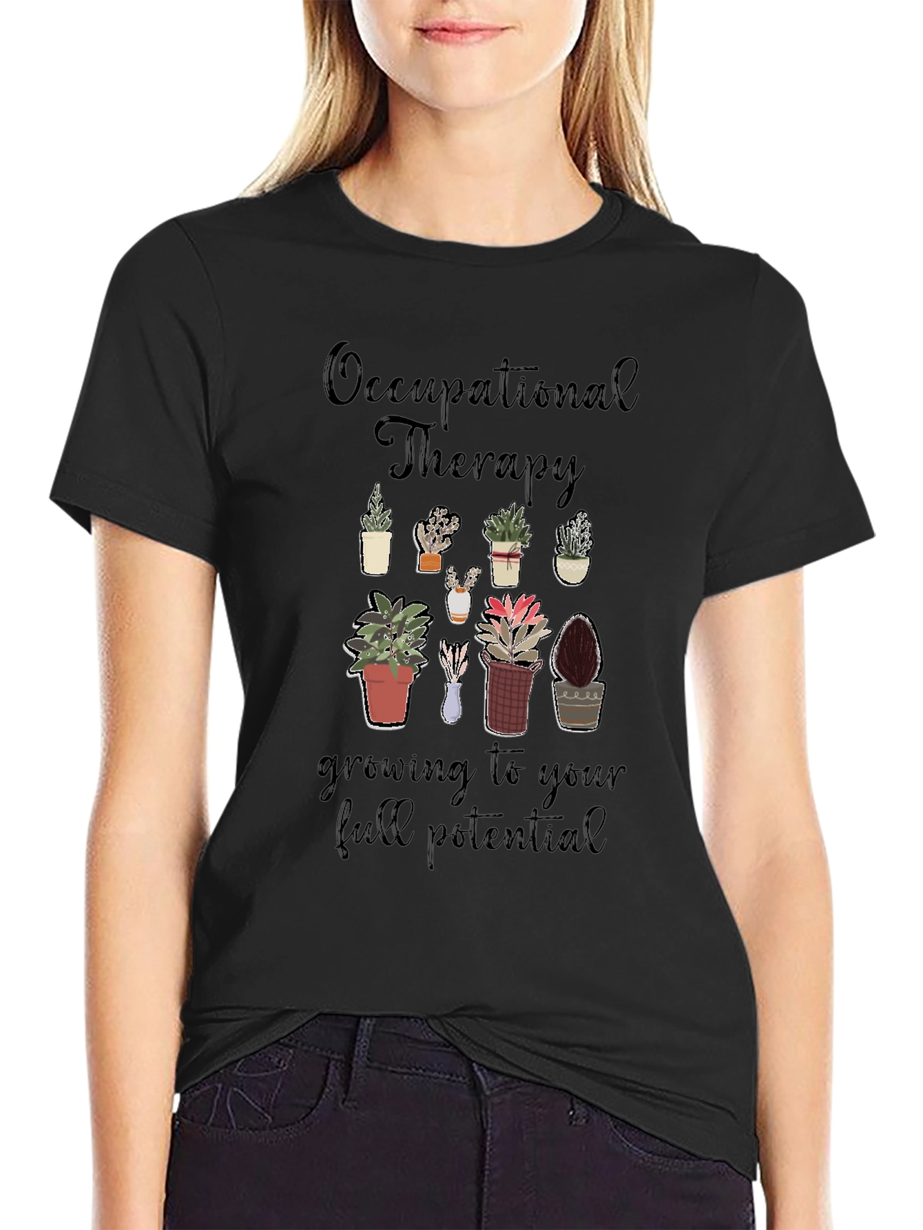 Occupational Therapy Plant Lover T-Shirt