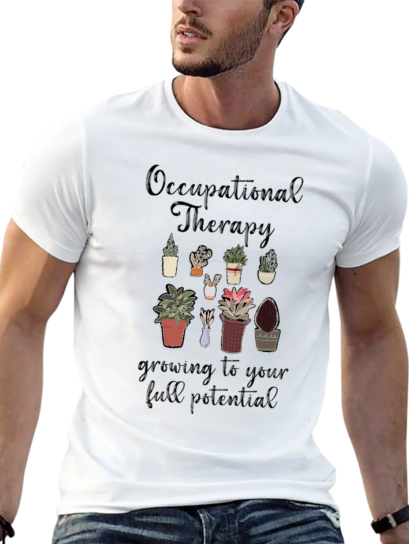 Occupational Therapy Plant Lover T-Shirt